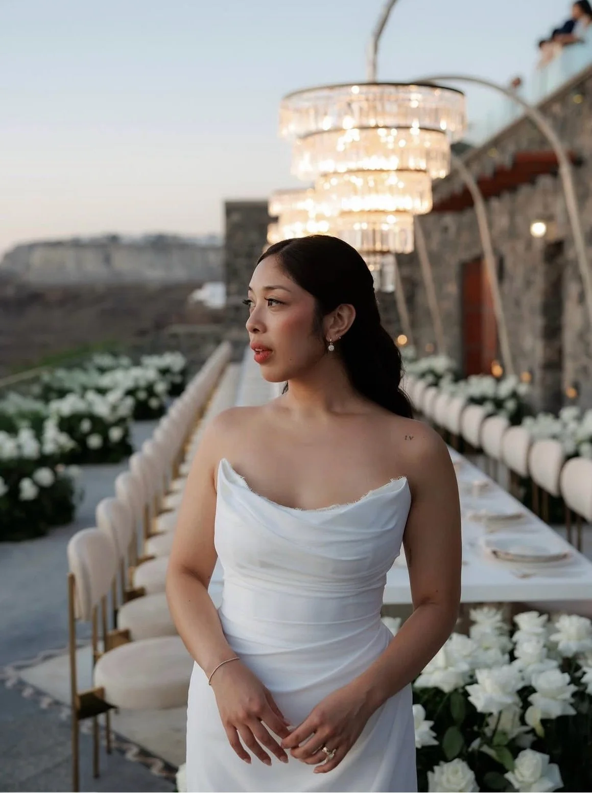 Cavo Ventus, Santorini, Greece wedding