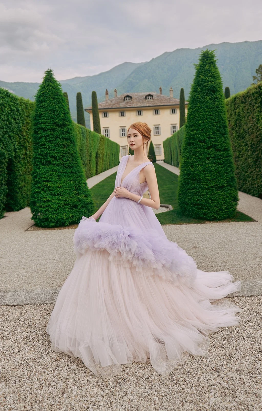 Villa Balbiano Wedding Editorial shoot