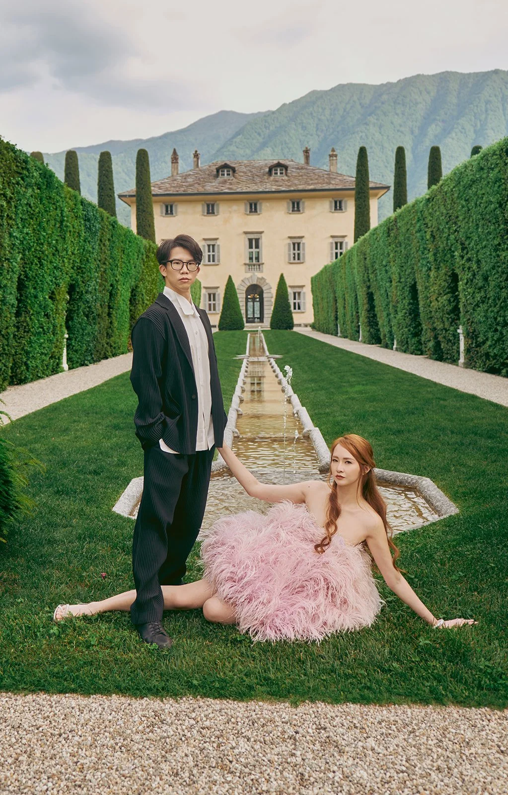Villa Balbiano Wedding Editorial shoot