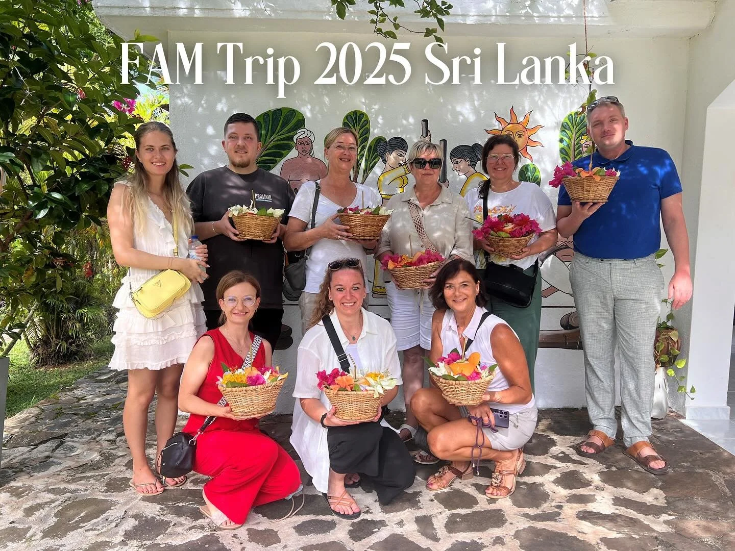 🌴FAM-Trip 2025 - Sri Lanka Edition🌴
 
Together with our travel agency partners, we discovered Sri Lanka, laughed a lot and experienced Ayurveda up close 🌿 A big thank you to all the hotels for the great impressions and to
