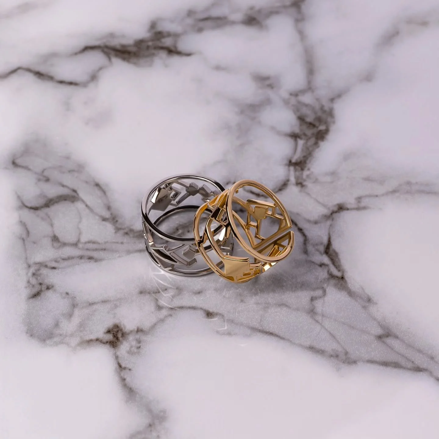 خاتم فضة بيور وذهب عيار ١٨ لجملة "لقد جمعنا الحب فمن يفرقنا" تألقي بهدية مميزة وعبري عن حبك ❤️

حوّل كلماتك إلى فن من خلال خدمات تصميم الخطوط العربية الهندسية. دع تصميمك تتألق بخط مذهل وفريد ​​من نوعه يجسد جوهر شخصيتك

Get in touch via inst