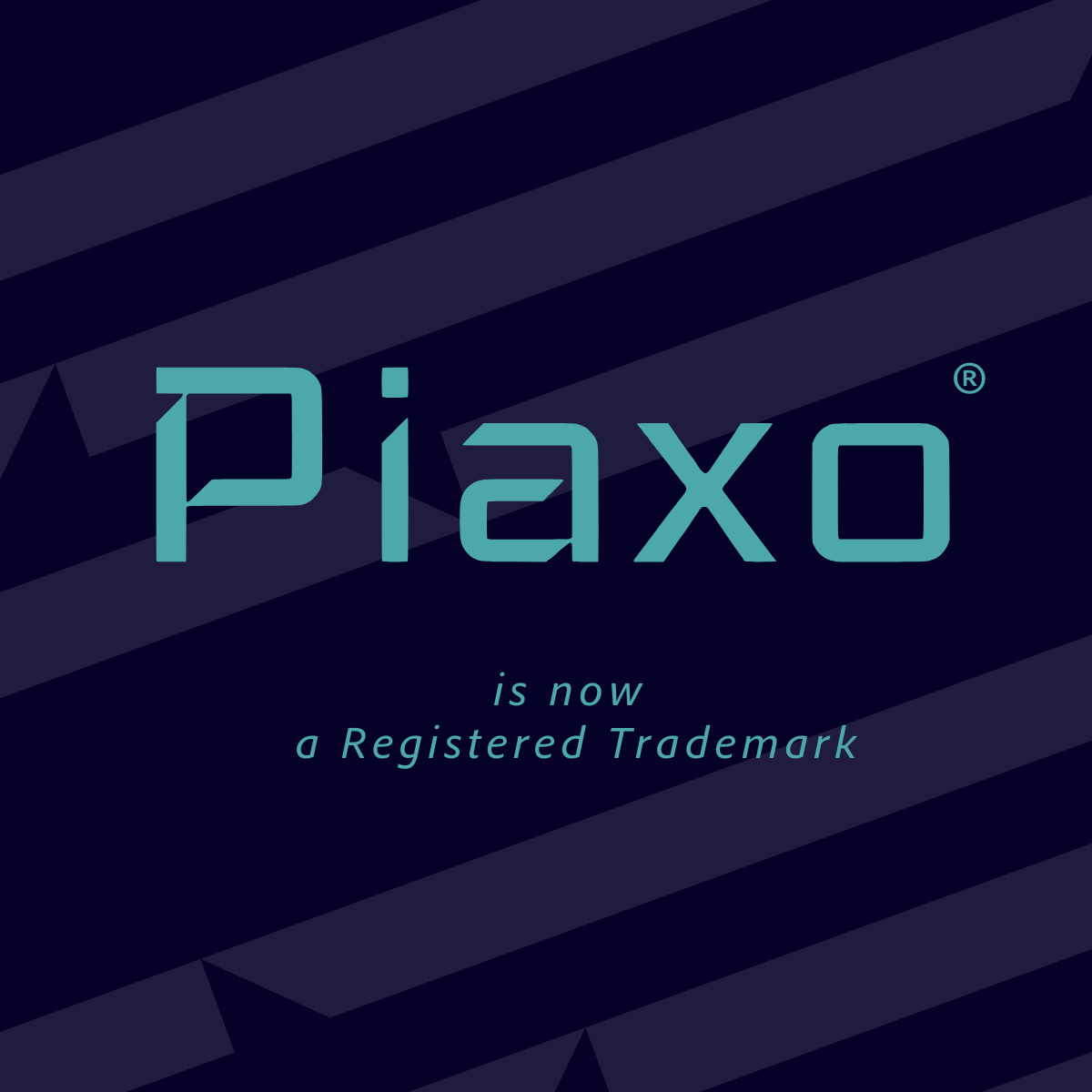 Piaxo is a Registered Trademark