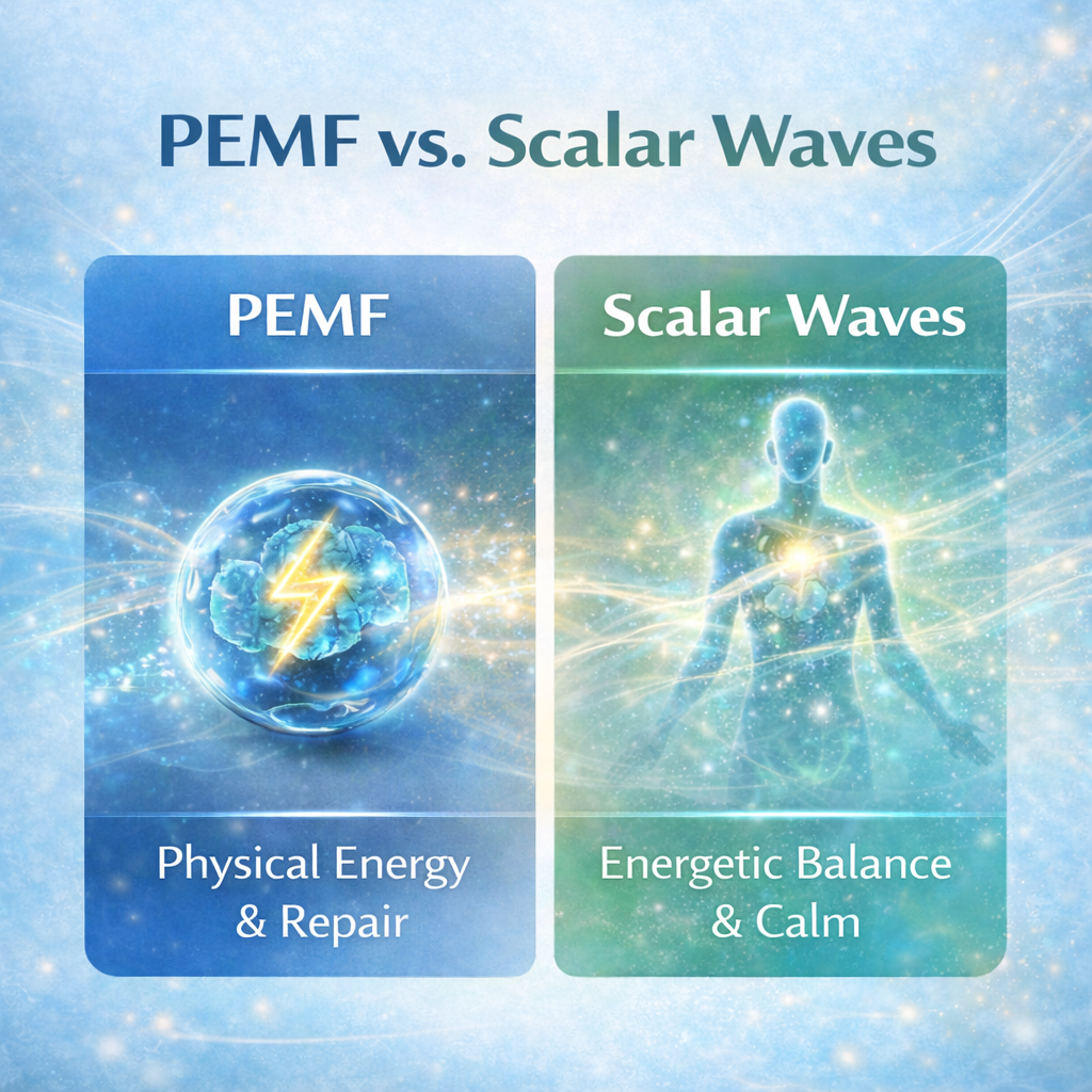Scalar Waves vs. PEMF: What’s the Difference, and Which One Helps You More?