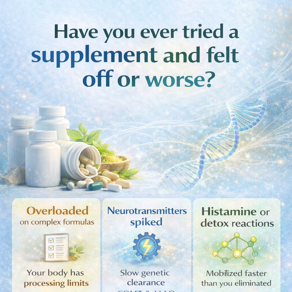 Have you ever tried a supplement and felt off or worse?