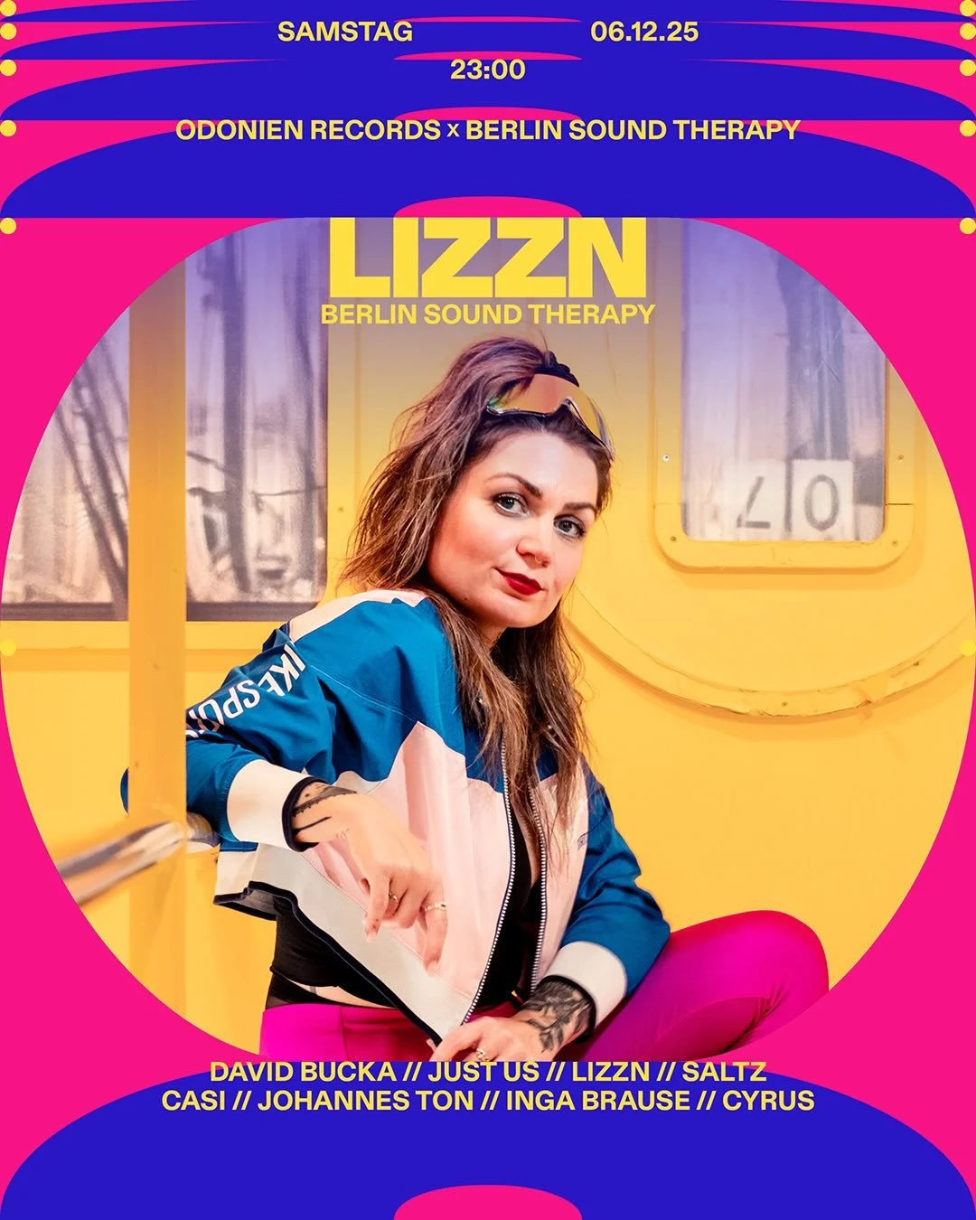★ ODONIEN RECORDS x BERLIN SOUND THERAPY w/David Bucka ★
SA. | 6.12. | 23:00-08:00
w/ Techno, Tech House, Bounce, Melodic &amp; Midtempo

LIZZN @lizzn.music lebt Musik &ndash; Rhythm &amp; Blues am Kinderbett, Fl&ouml;tenkonzerte in der Kirche, Klavi