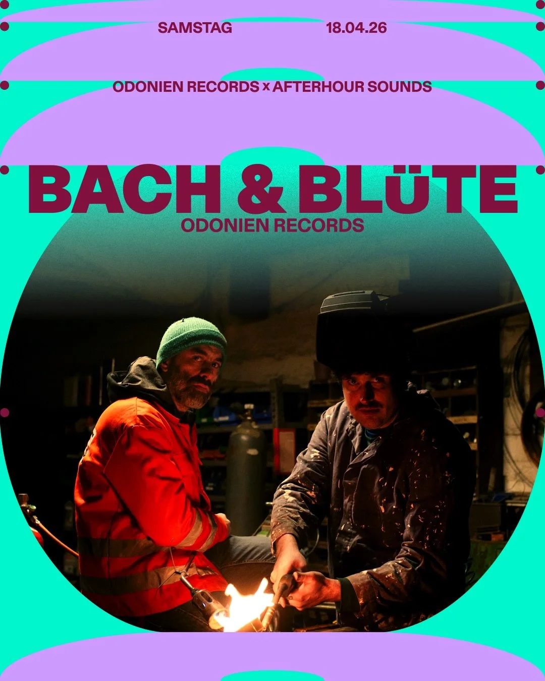 ★ ODONIEN RECORDS x Afterhour Sounds ★
Sa. 18.04. | 23:00-08:00
w/ Techno, Tech House, Bounce, Melodic &amp; Midtempo

Odonien Records presents Bach &amp; Bl&uuml;te @bachundbluete

These two Odonien originals have been united for over one decade now