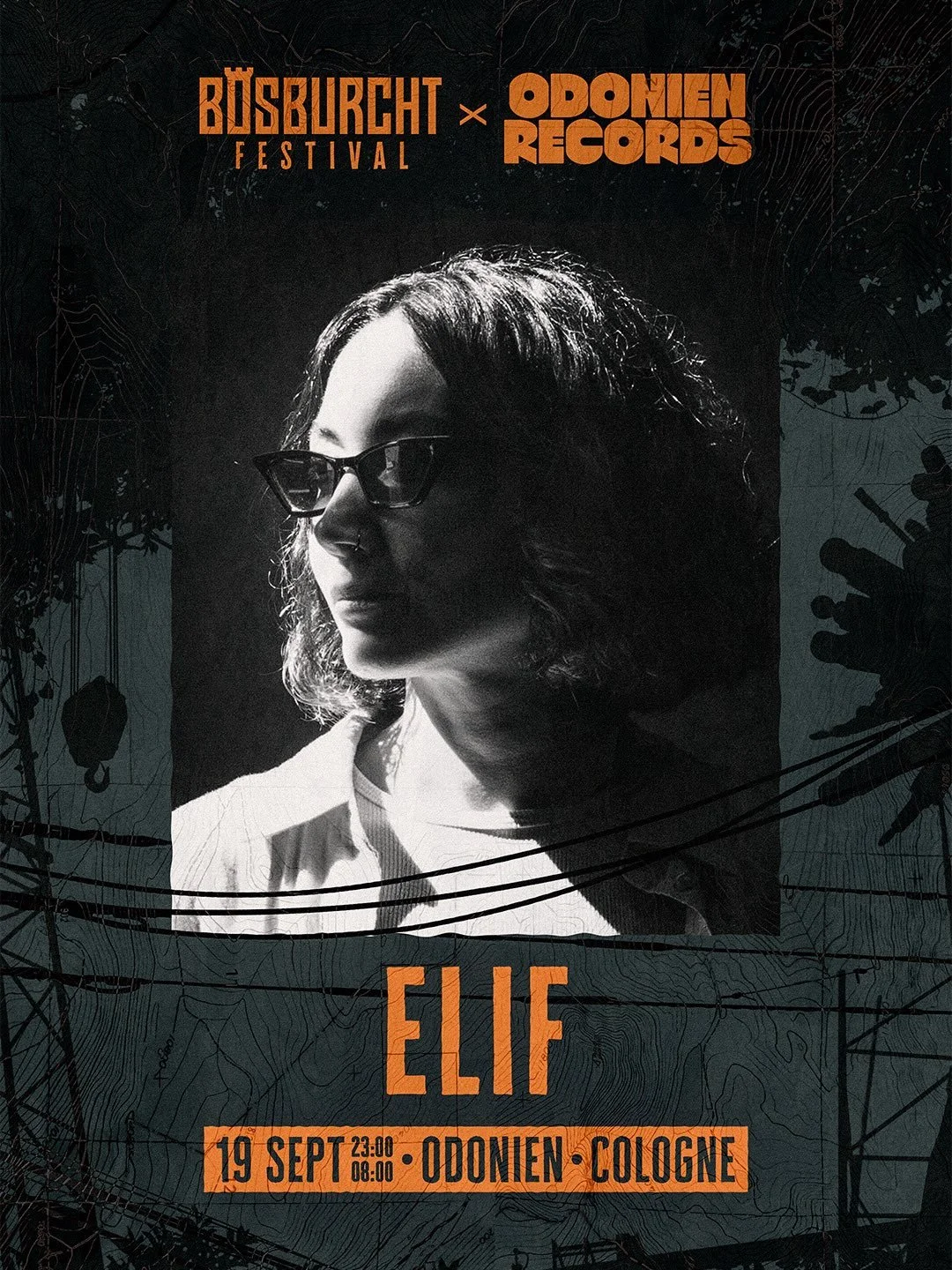 ★ ODONIEN RECORDS x BOSBURCHT FESTIVAL ★
Sa. 19.09. | 23:00 - 08:00
w/ House, Bounce &amp; Melodic Techno

[ENG] We&rsquo;re hyped to announce that @elifmusique is coming to Odonien on September 19th! ELIF is a Barcelona-based DJ, producer and founde