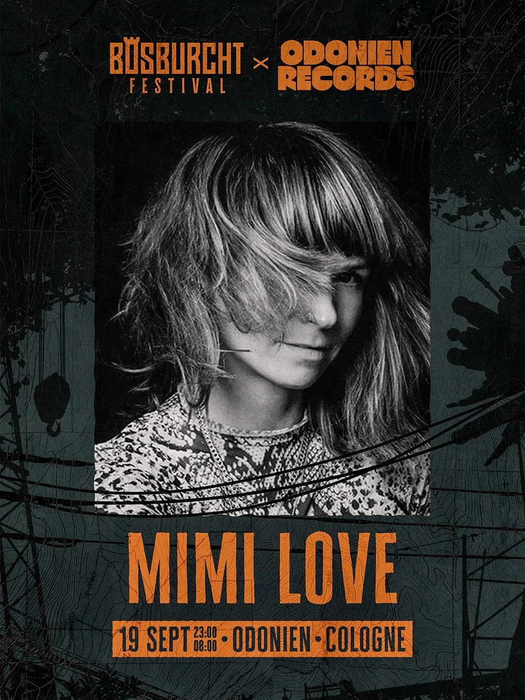 ★ ODONIEN RECORDS x BOSBURCHT FESTIVAL ★
Sa. 19.09. | 23:00 - 08:00
w/ House, Bounce &amp; Melodic Techno

[ENG] We are thrilled to bring @mimi_love_berlin to Odonien on September 19th. Infusing three decades of nightlife culture into every set, she 