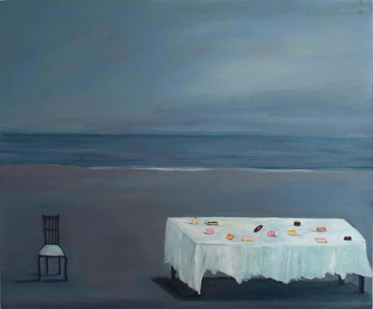 Someplace 60x50cm oil on panel