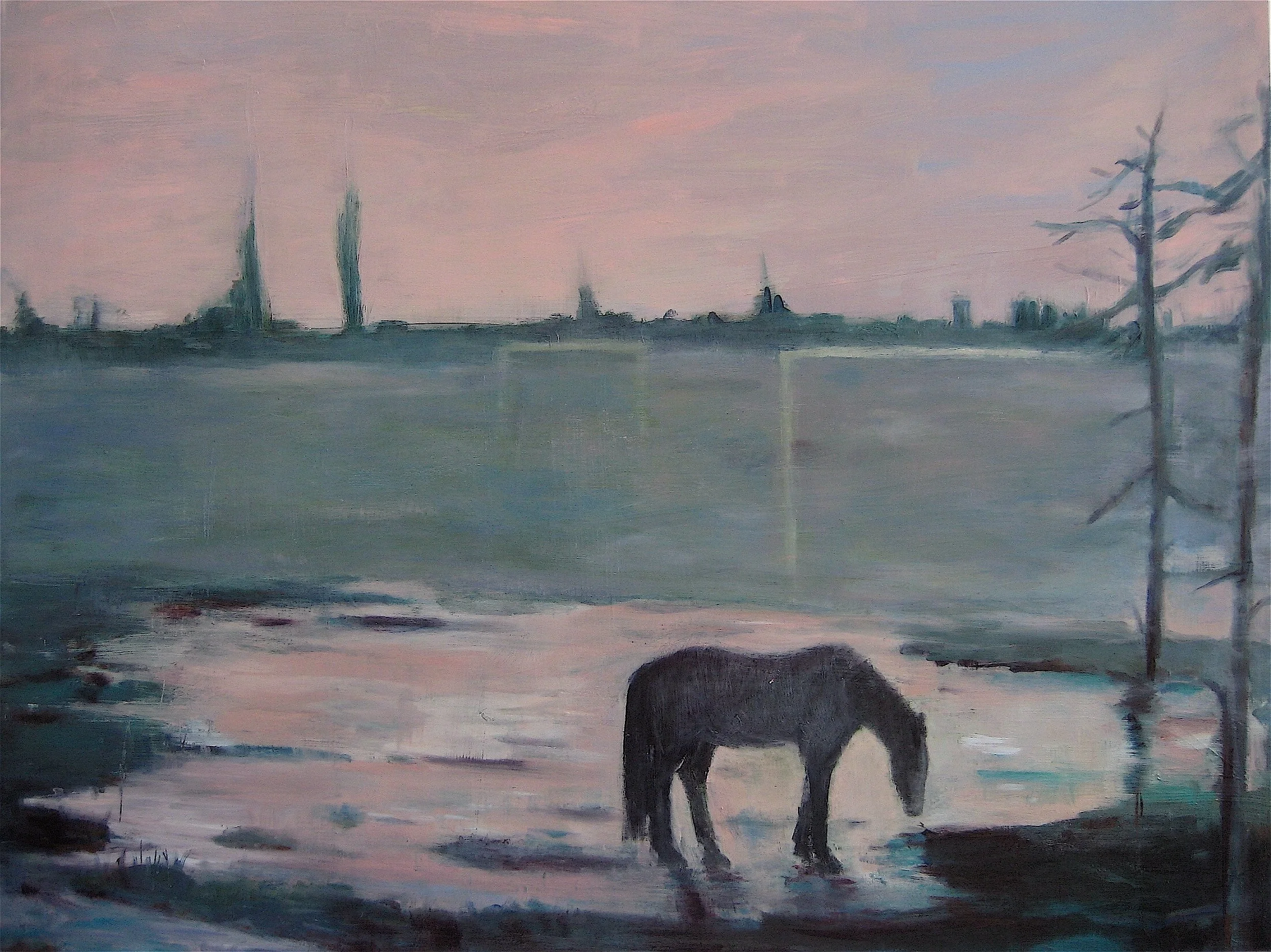 Glasgow Sonnet 90x110cm oil on panel