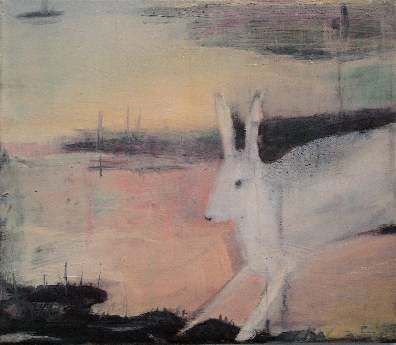 Fable 30x35cm oil on panel