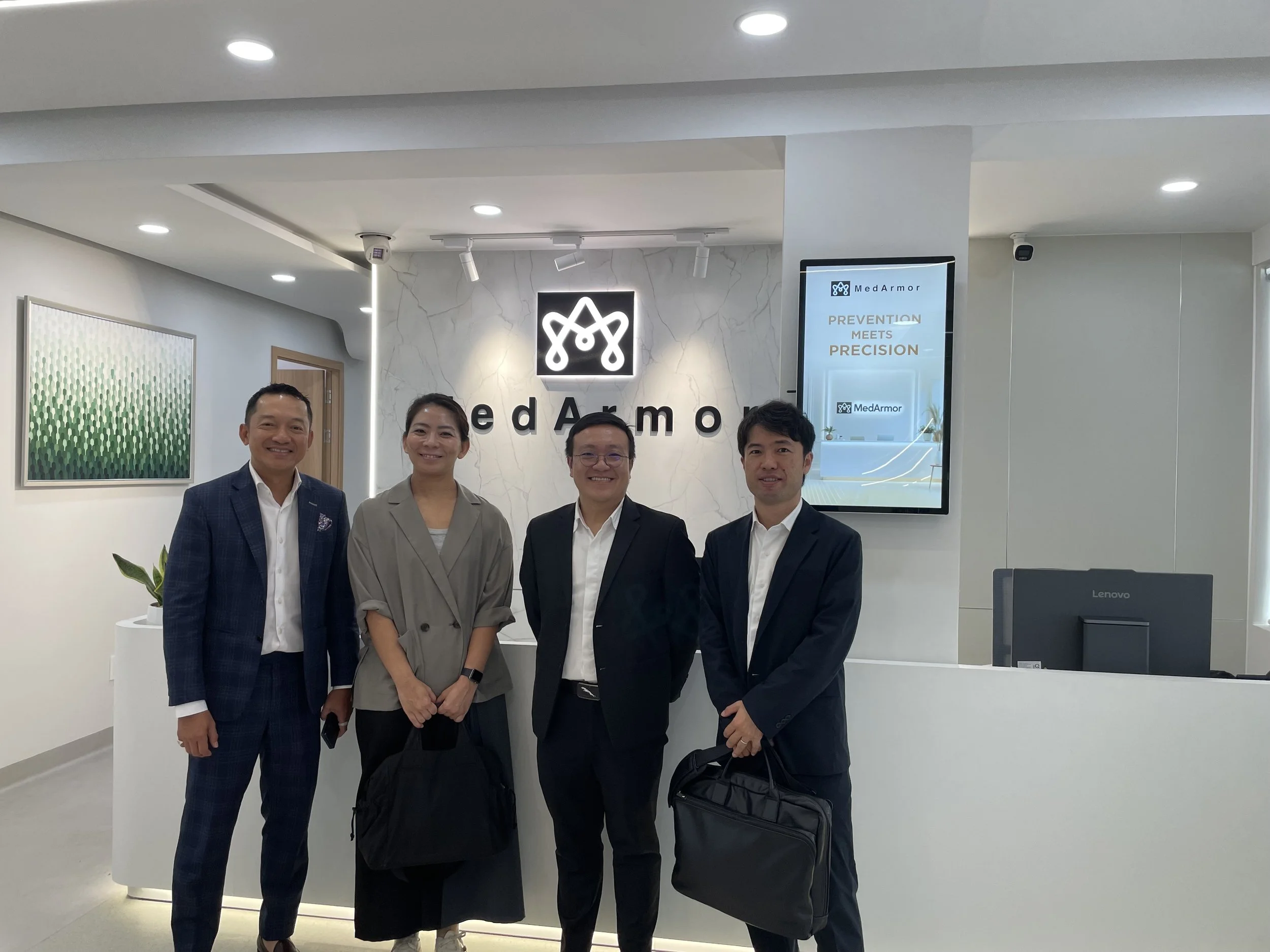 Visit to Med Armor office in HCMC