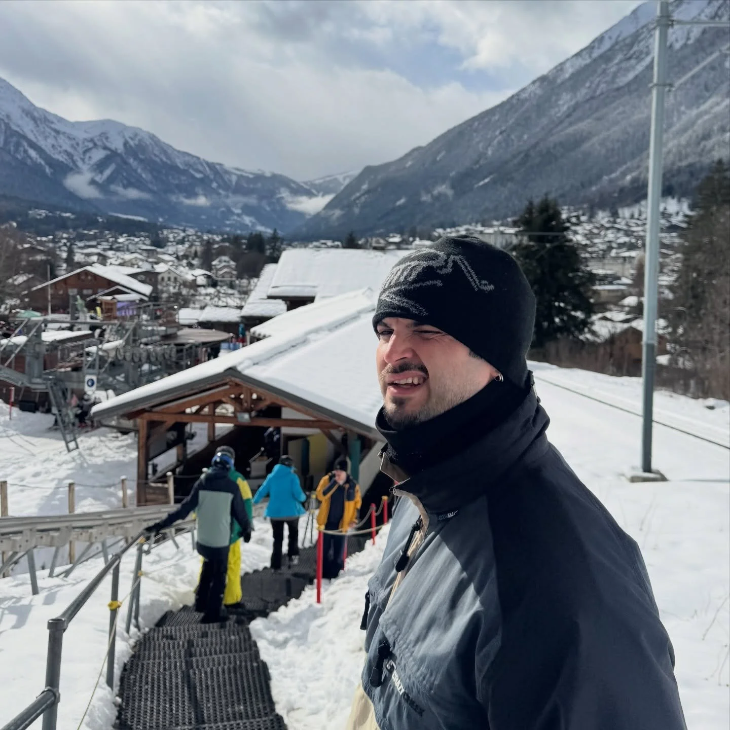 hittin&rsquo; the slopes [repeatedly, with my face]