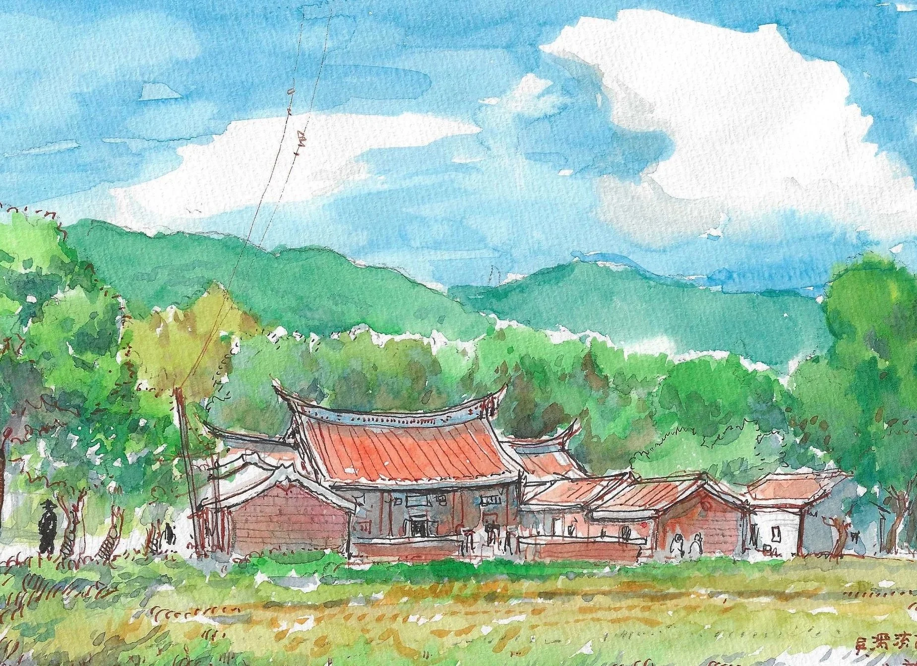 筆下新埔:吳濁流故居