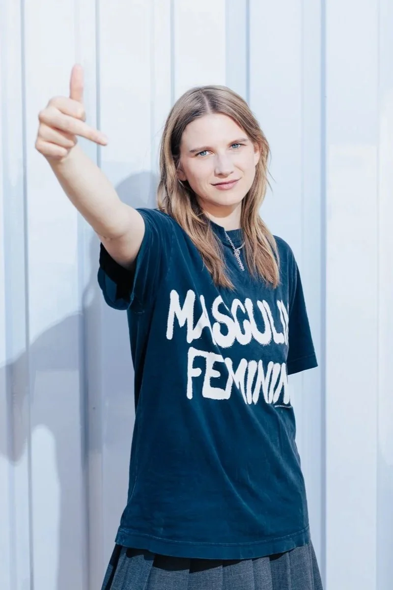 Foto von Carla-Frieda Nettelnbreker, Performancekünstlerin