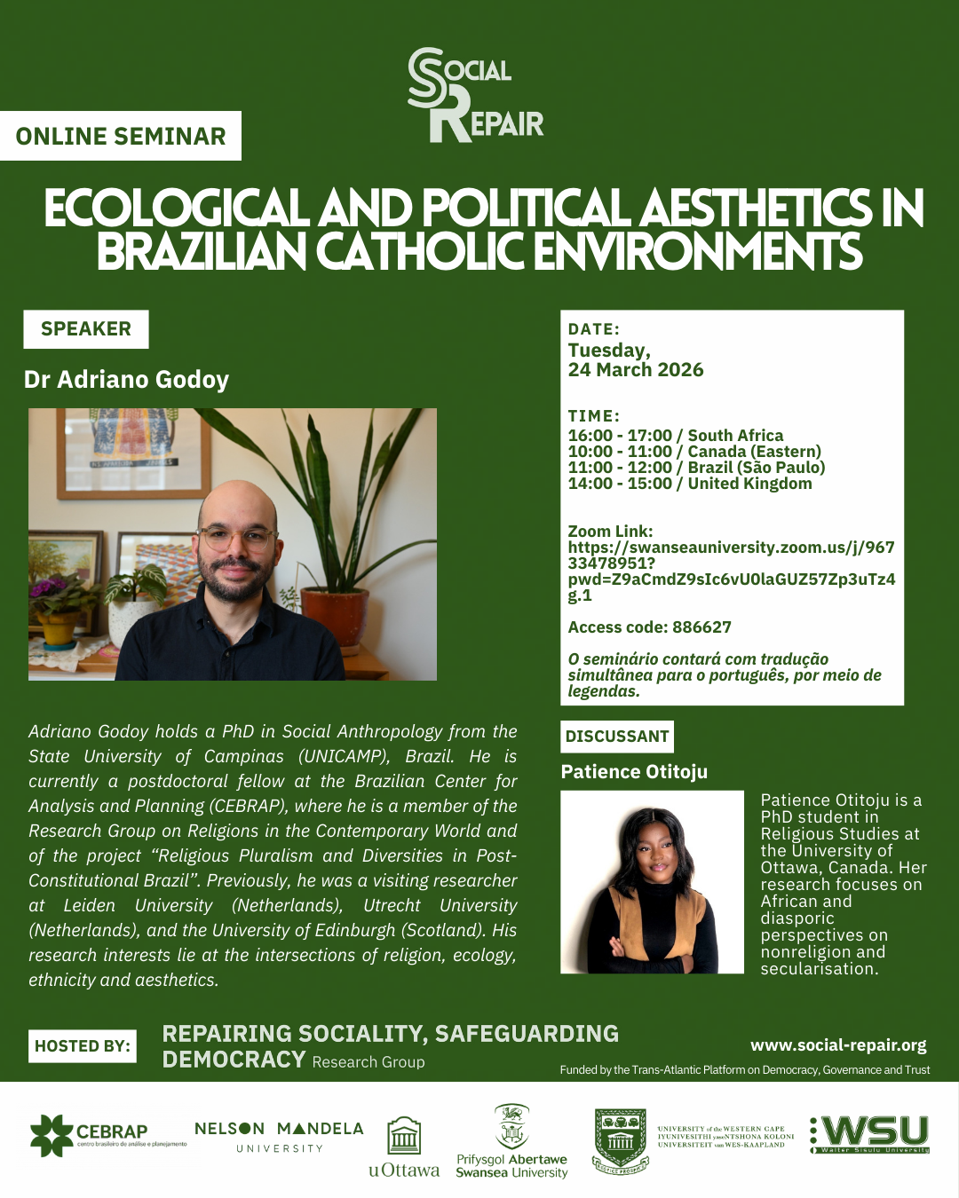 New Seminar from Dr Godoy Now Online