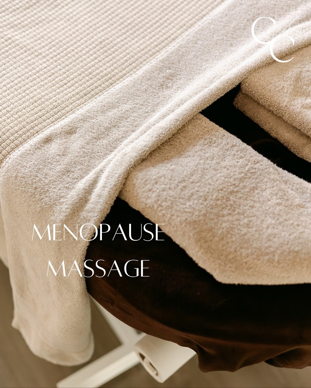 The last of our menopause awareness month posts and it&rsquo;s a beauty 🤎

MENOPAUSE MASSAGE 🌿
We introduced this holistic therapy based on compassion &amp; care, to help women at any stage of the menopause. 

The menopause can be a stressful &amp;