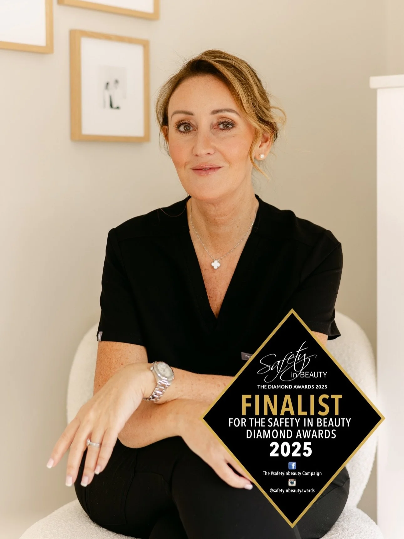 Earlier this year we announced that we were absolutely thrilled  to be selected as finalists in not 1 but 2 categories, at the prestigious Safety In Beauty Diamond Awards 💎

🏆Best Aesthetic Nurse 2025
🏆Best Clinic Midlands 2025

To see our names a