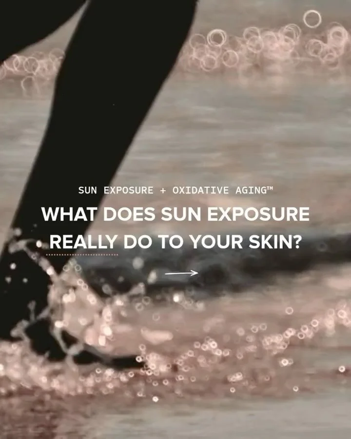 Sun exposure adds up, even when you don&rsquo;t see it right away. ☀️
It&rsquo;s one of the biggest drivers of Oxidative Aging&trade;, shaping how your skin looks and behaves over time.

That&rsquo;s why daily protection matters, not just on sunny da