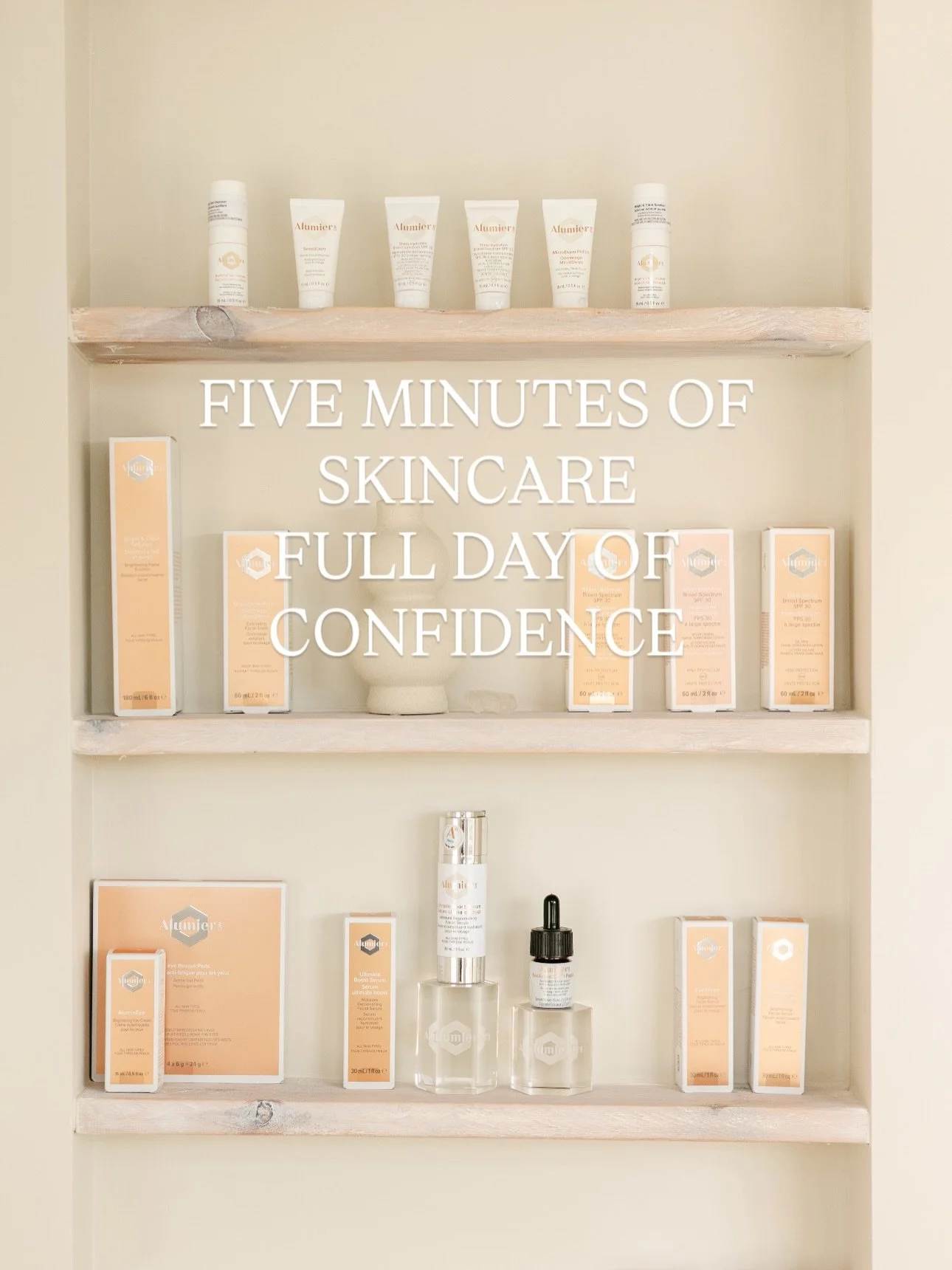 Five minutes in the morning. Five minutes at night. That&rsquo;s all it takes to start investing in healthier skin. And once you start, I promise! you won&rsquo;t look back 

Medical-grade skincare isn&rsquo;t about adding more &mdash; it&rsquo;s abo