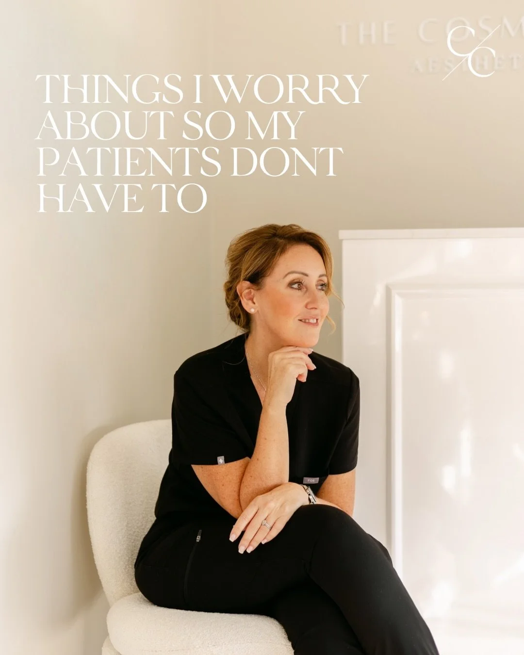 There&rsquo;s so much more to aesthetics than simply treating the area you don&rsquo;t like.

I&rsquo;m thinking about how your face moves, how results will age, what&rsquo;s actually causing the concern, and how to keep you looking naturally like yo
