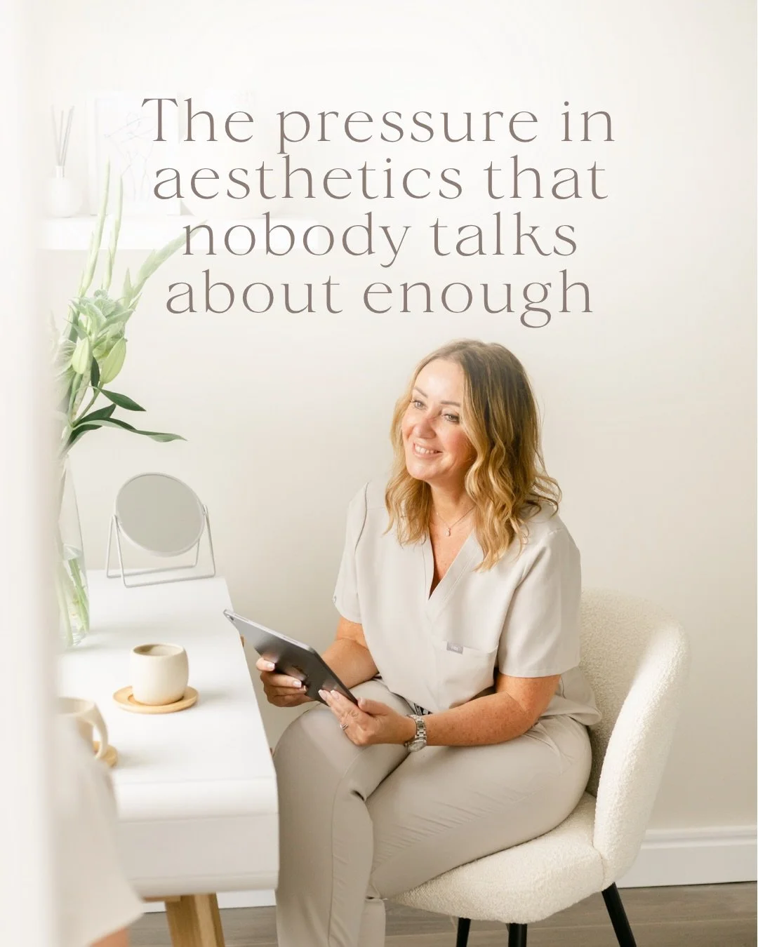 There&rsquo;s a pressure in aesthetics that nobody talks about enough. The quiet sense that you should always be doing more 🤍

Somewhere along the way, ageing started to feel like something you&rsquo;re not allowed to do. Women come in almost apolog