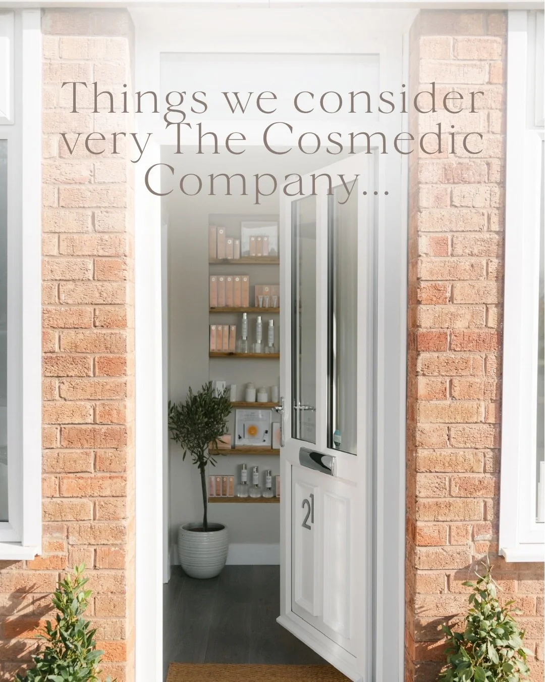 There are certain things that just feel very The Cosmedic Company.

The scent when you walk in. The candles. The reed diffusers. The fact we&rsquo;ll probably spend longer talking than you expected. Remembering what bothered you last time. Telling yo