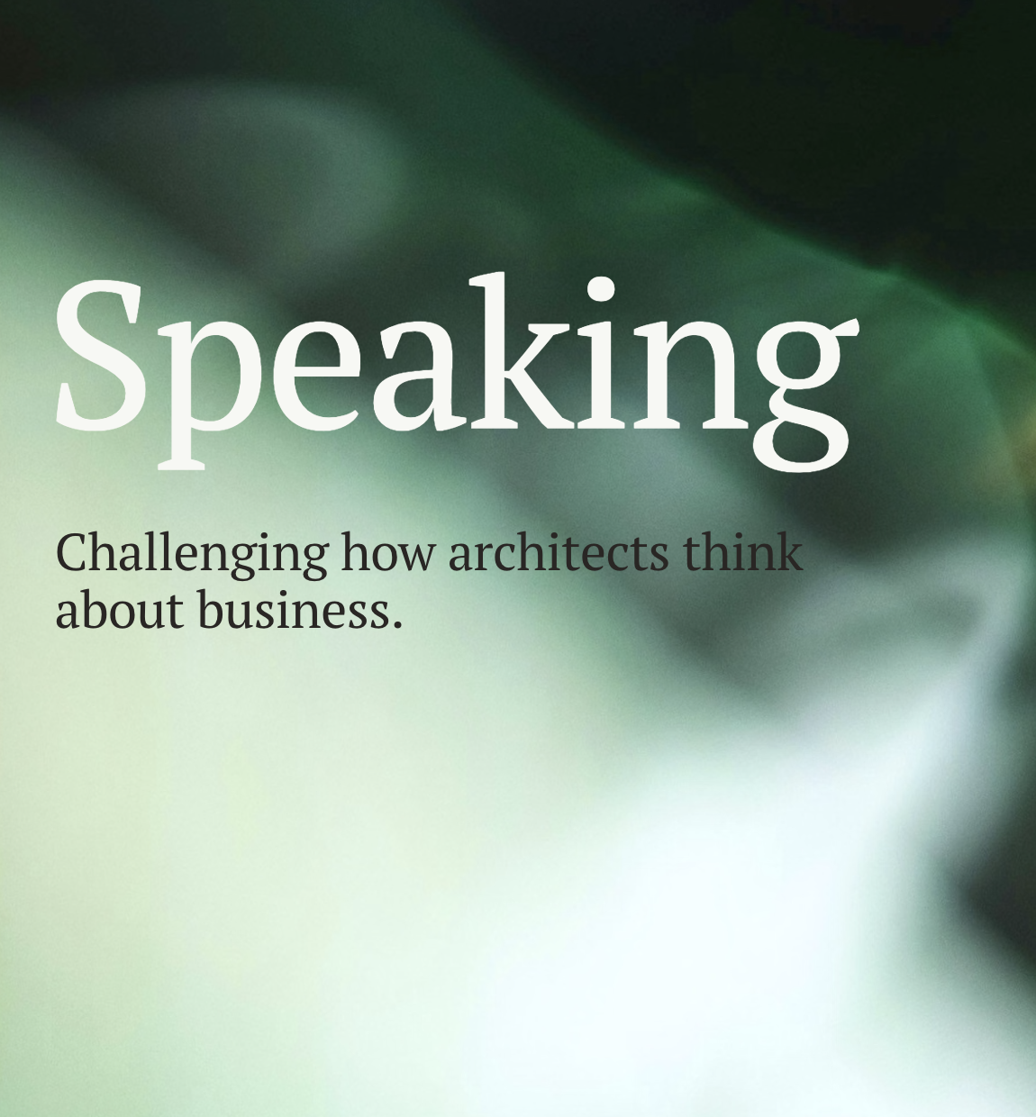Vaishnavi More delivering a keynote on entrepreneurship and the future of architecture