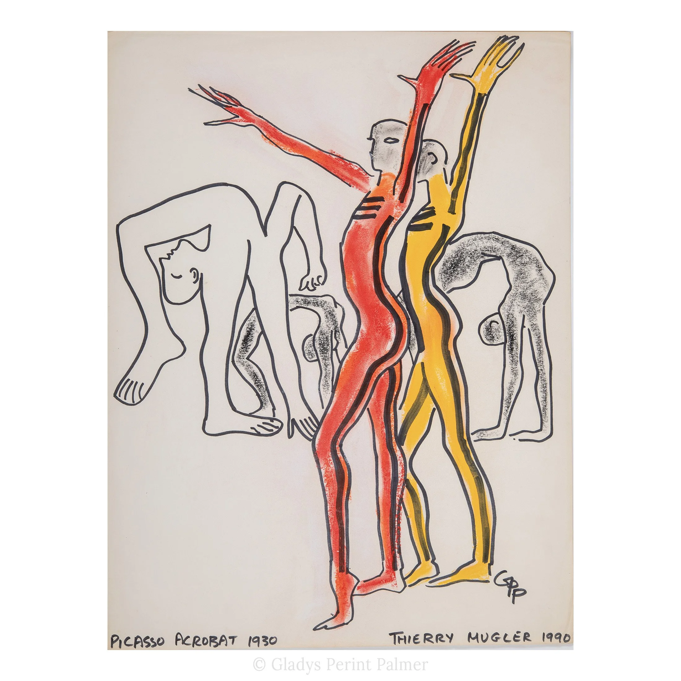 Picasso Acrobats by Thierry Mugler