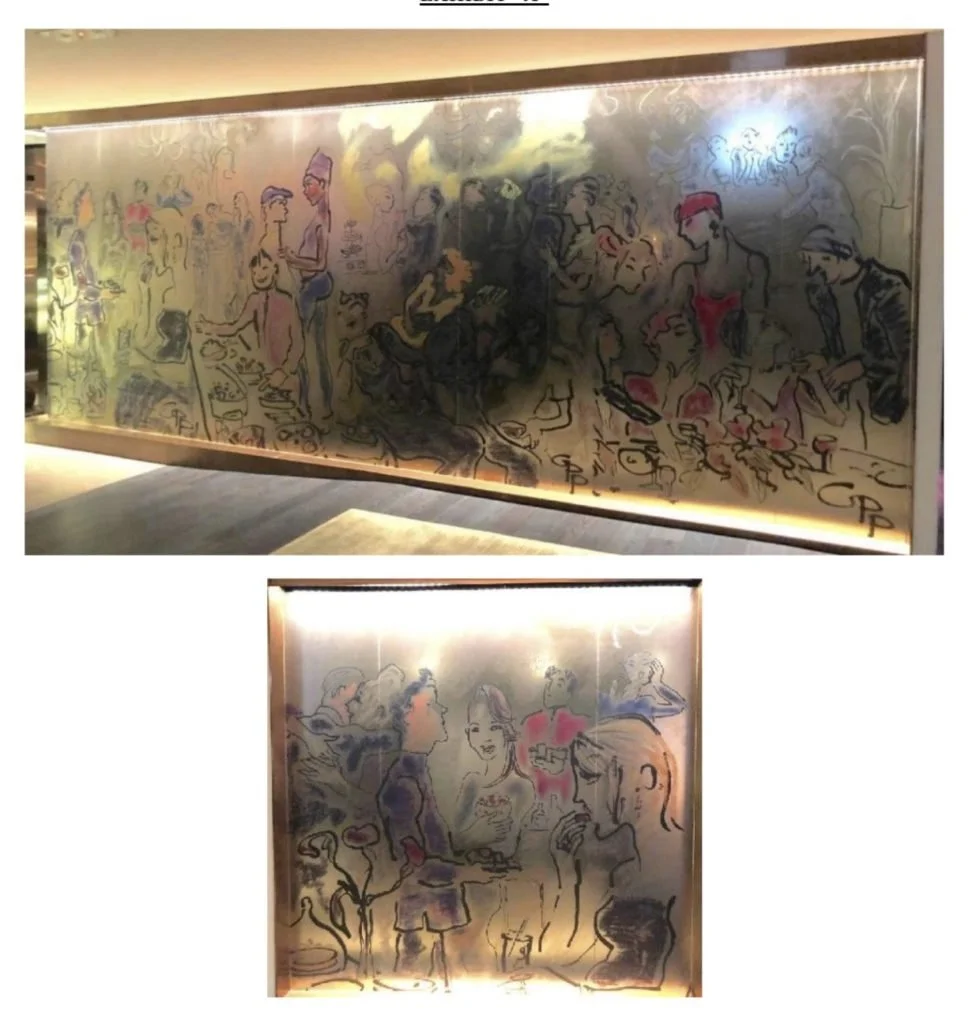 Floor to ceiling SEVVA drawings for the film ‘Expats’ by Picrow Streaming Ltd. in Los Angeles