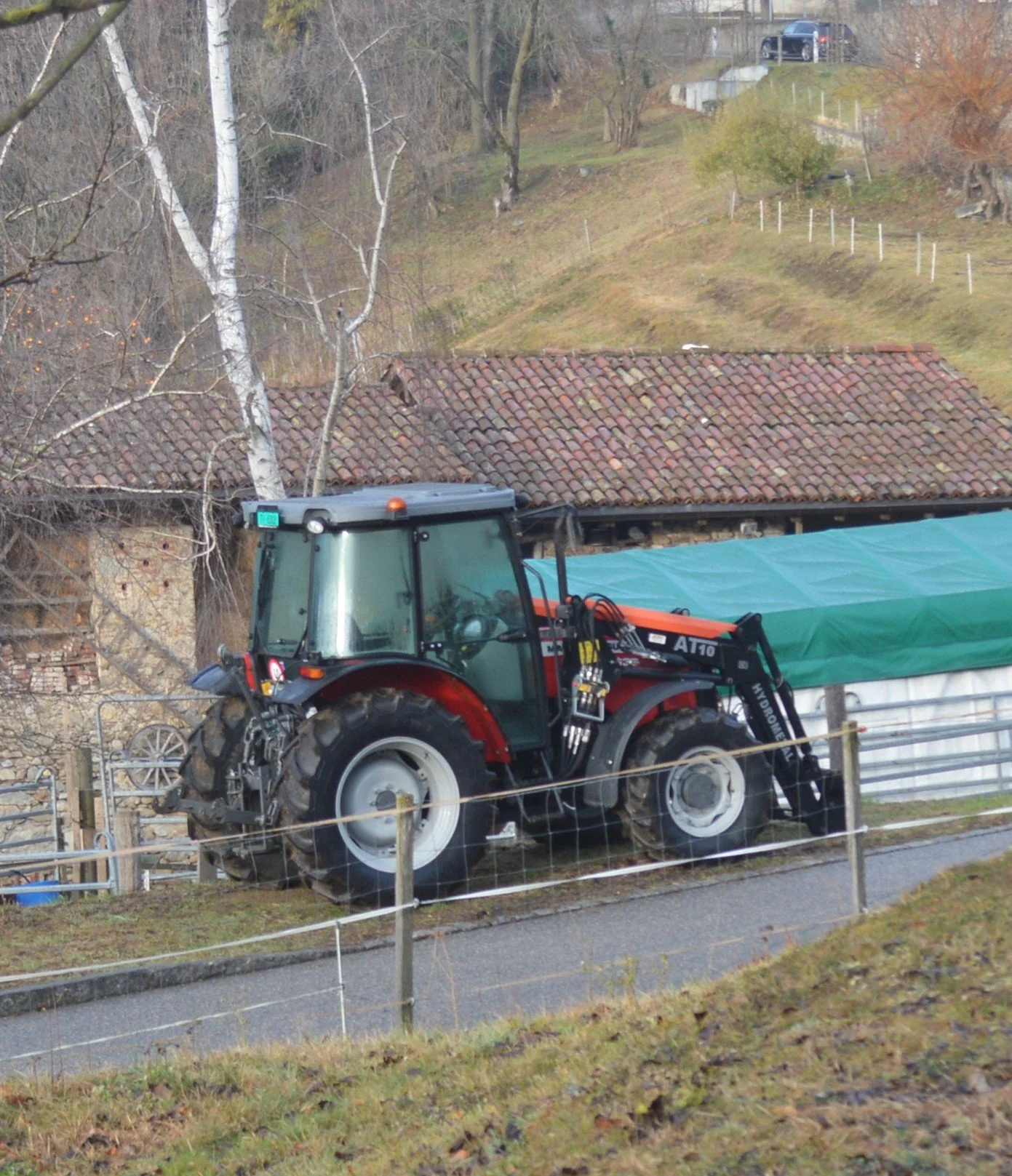 Un trattore per l’azienda agricola Rampiga