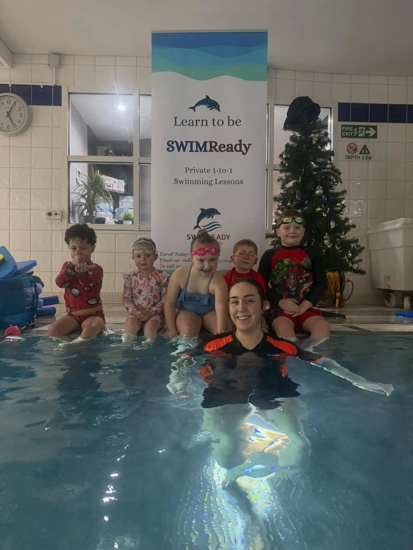 Here at @swimready_swimschool we're beyond thrilled for Christmas and the joy it brings to each of us - students and teachers alike. We'd like to extend our warmest wishes to everyone in the Swimready family and those joining us in the new year for a