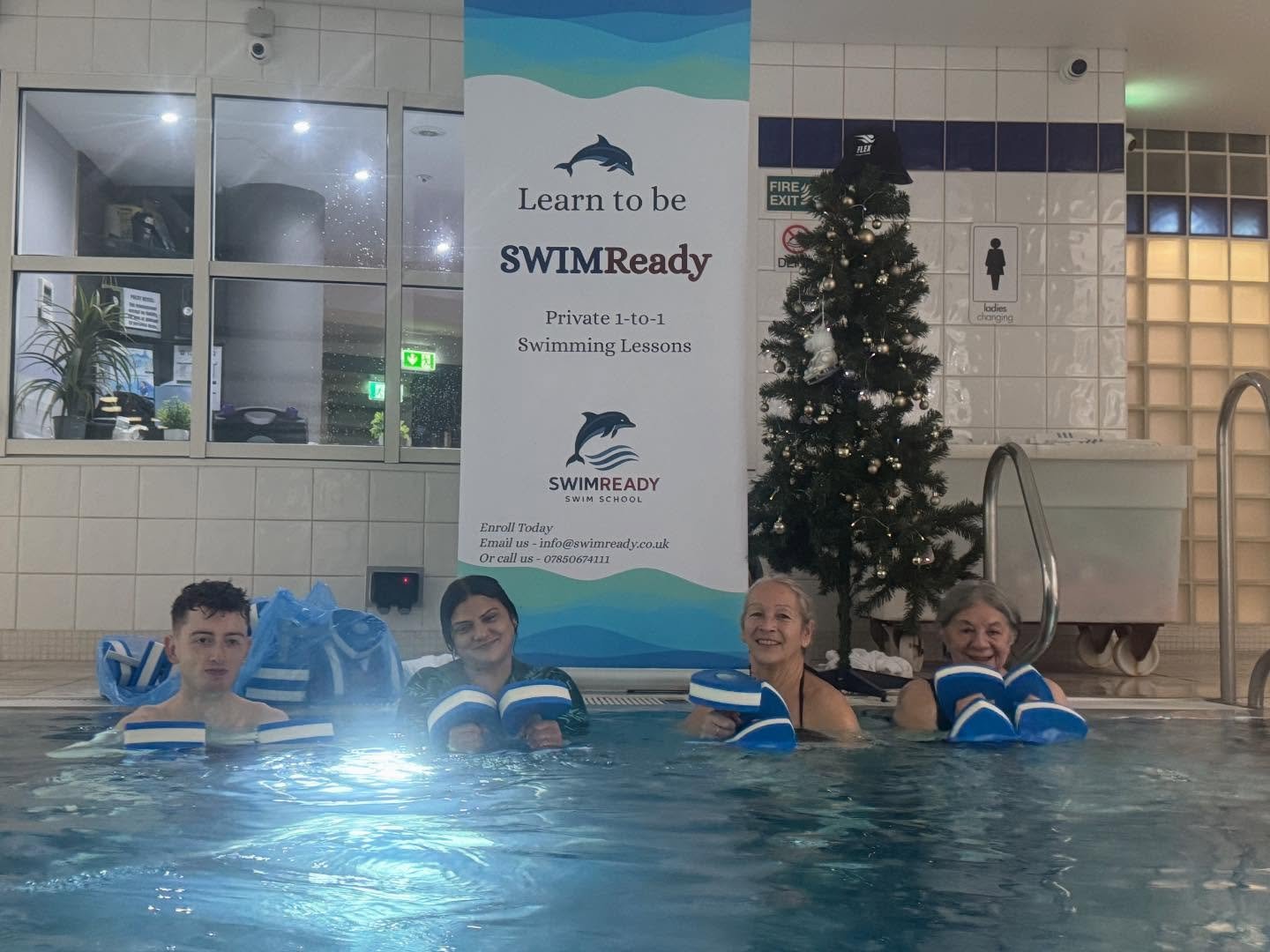 Our Last #aquaaerobics at the @flex.cardiff in #2025 🥹 what a year it&rsquo;s been ! Thank you ladies and gents for your support and attendance. And thank you to @flex.cardiff for allowing us to lead the activity. Wishing all a very merry Christmas 
