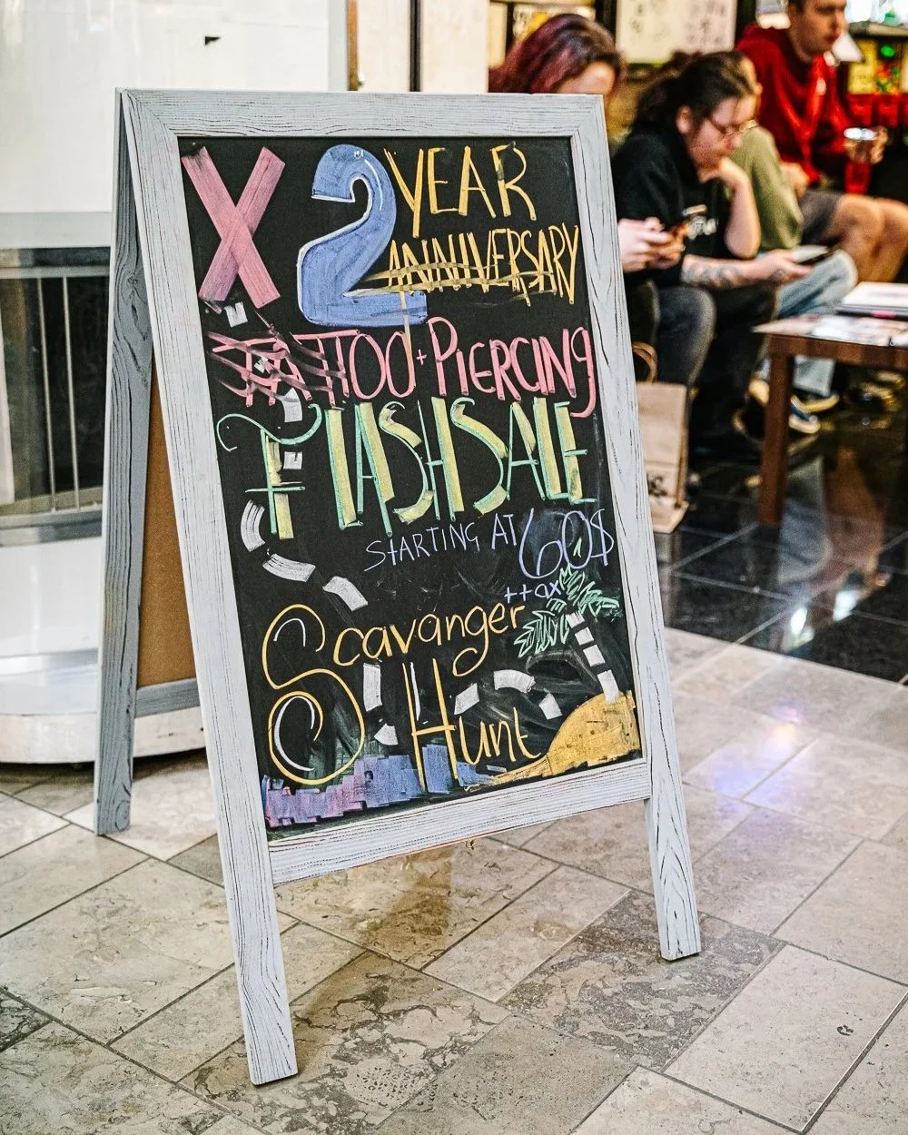 Ghost Town Tattoo Olympia — 2 Year Anniversary Event