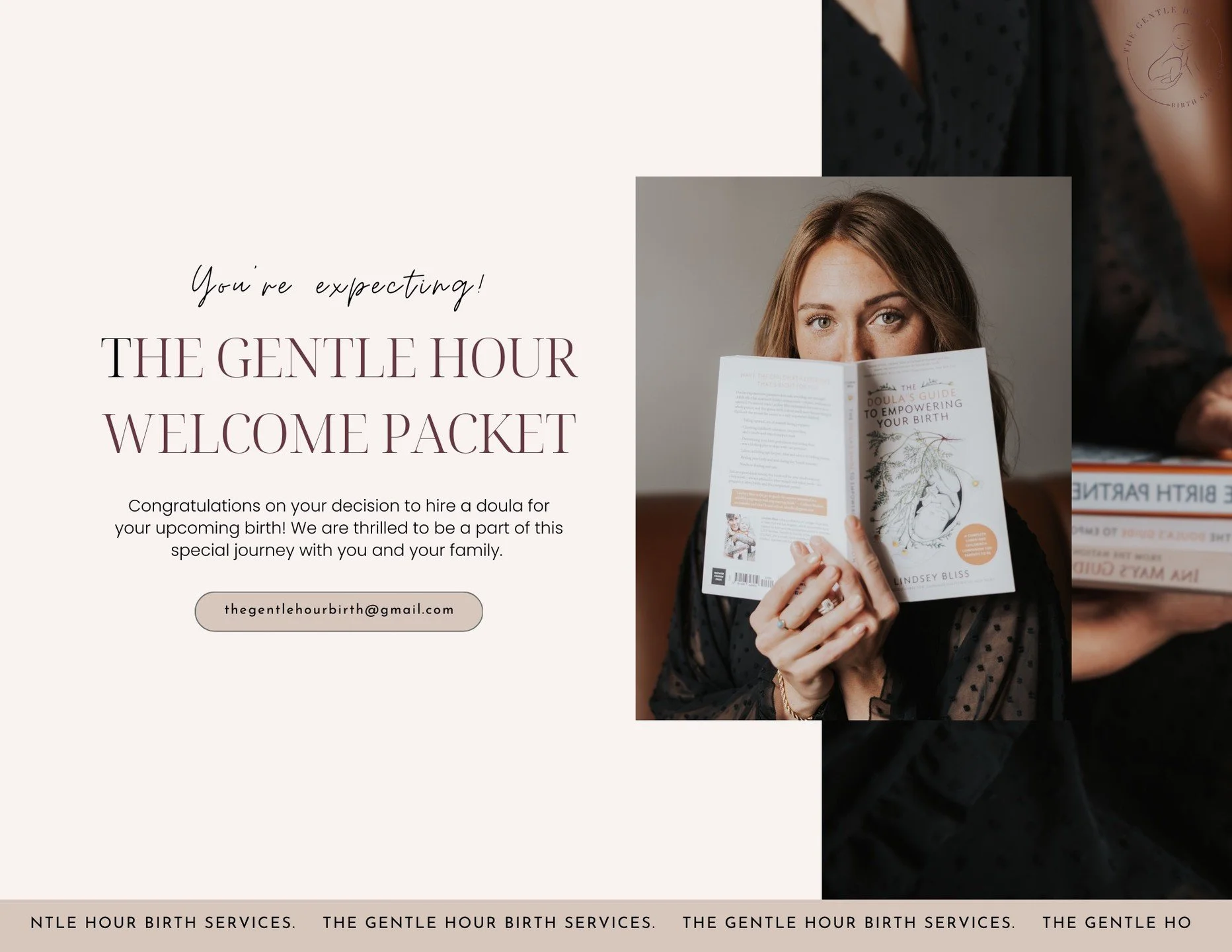 Behind the scenes of the care I provide. From education to emotional support, every detail of my welcome packet reflects my commitment to grounded, thoughtful, and client-centered support. 

Grateful for the families who trust me with their journey.
