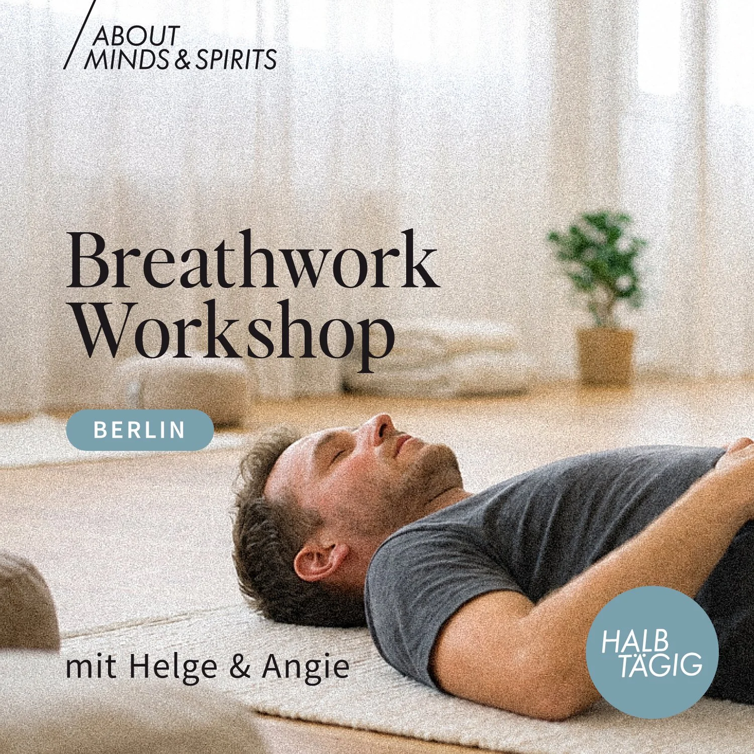 Berlin: Halbtägiger Breathwork-Workshop mit Atemreise | Helge &amp; Angie (November)