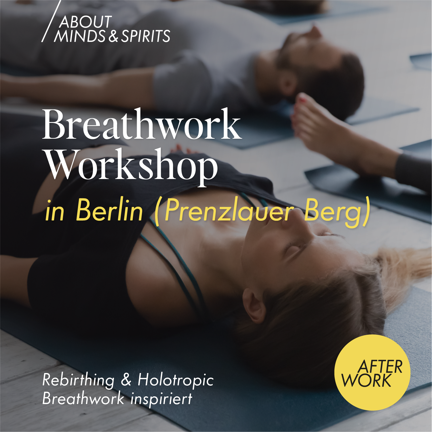 Breathwork Workshop ab Abend mit Atemreise in Berlin (November)