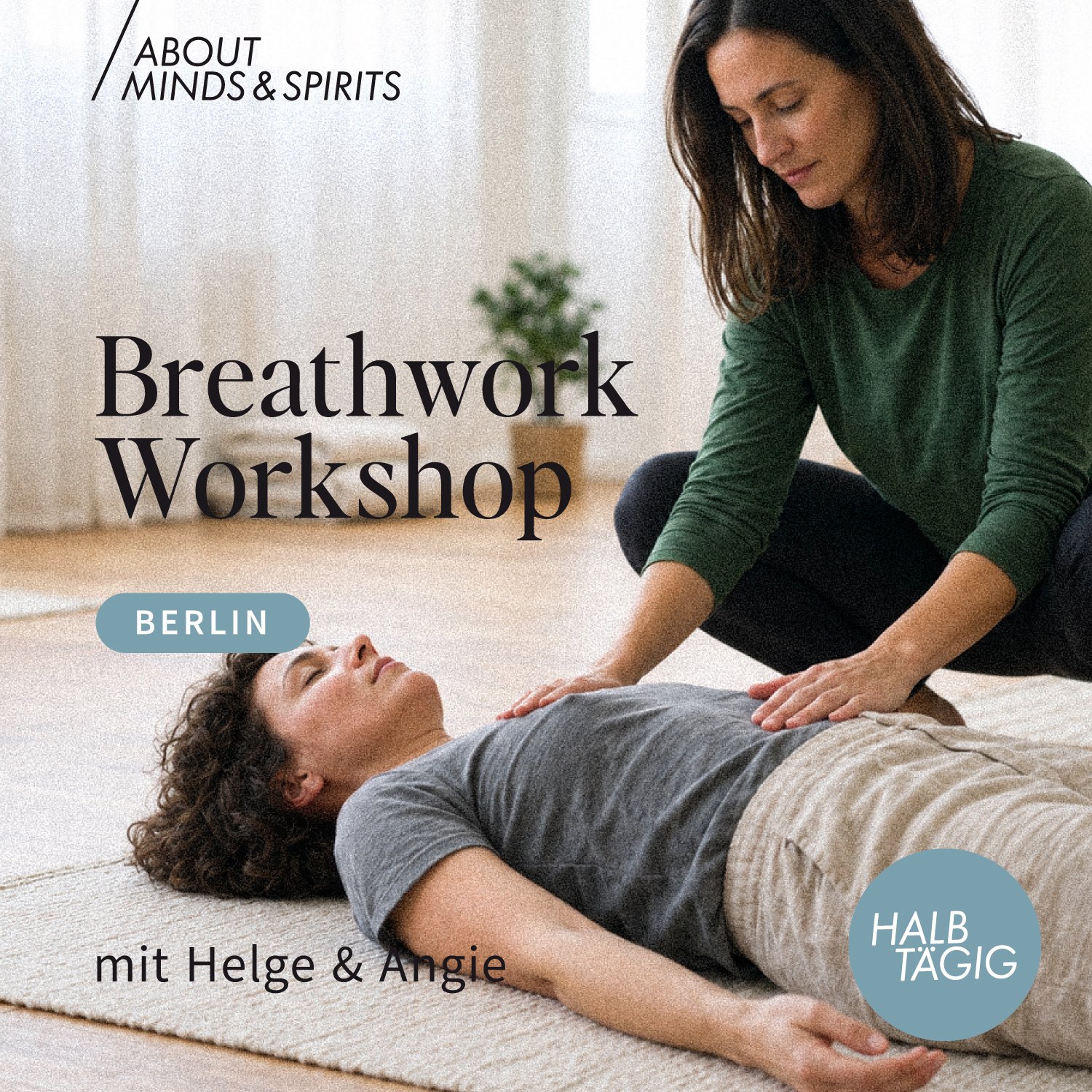 Berlin: Halbtägiger Breathwork-Workshop mit Atemreise | Helge &amp; Angie (Dezember)