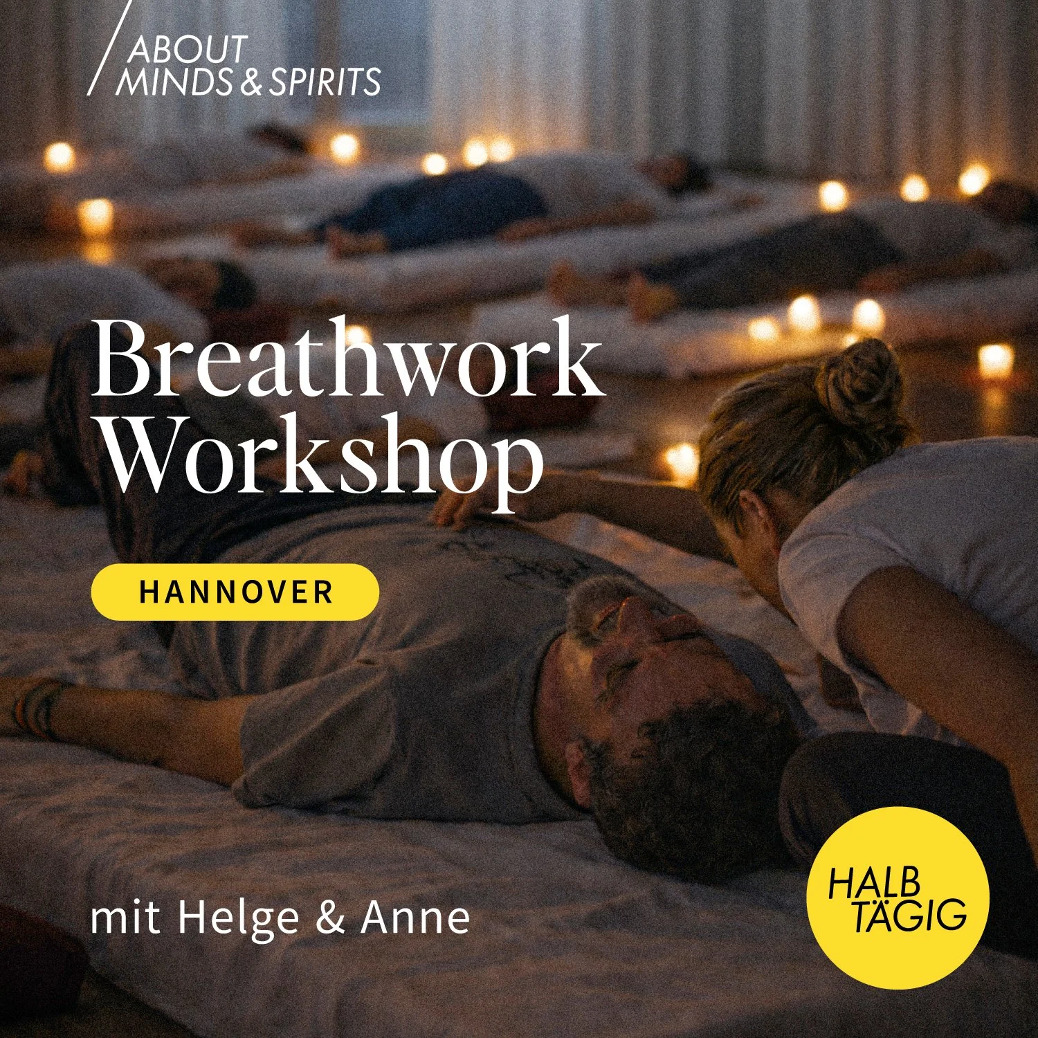 Hannover: Halbtägiger Breathwork Workshop mit Atemreise | Helge &amp; Anne (März)