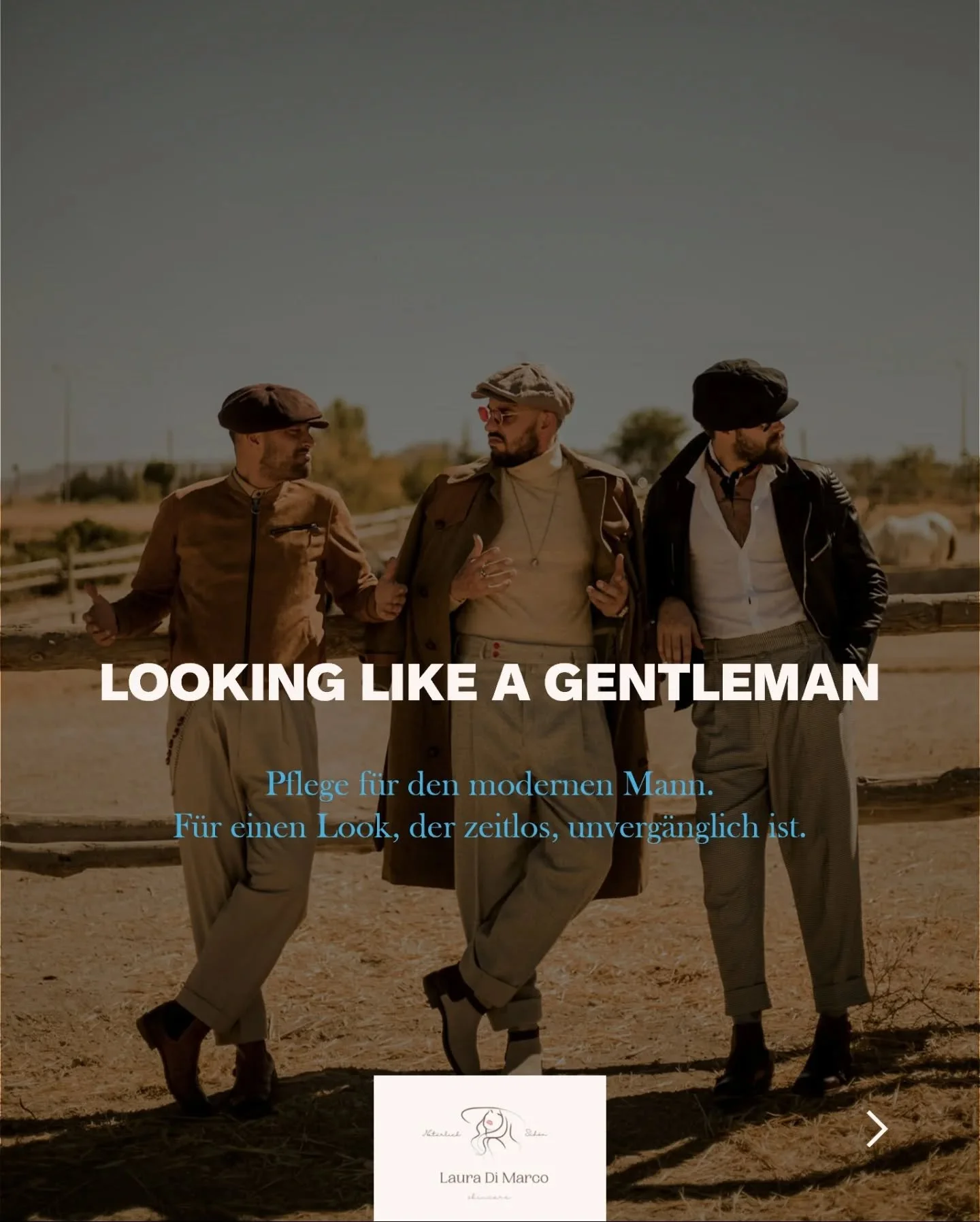 Looking like a Gentleman 

Exklusiv f&uuml;r alle M&auml;nner!

Hautpflege ist nicht nur was f&uuml;r Frauen! Erlebe ein v&ouml;llig neues Hautgef&uuml;hl und buche noch heute Hautgeg&uuml;hl und buche noch heute deine Aquafacial Behandlung abgestimm