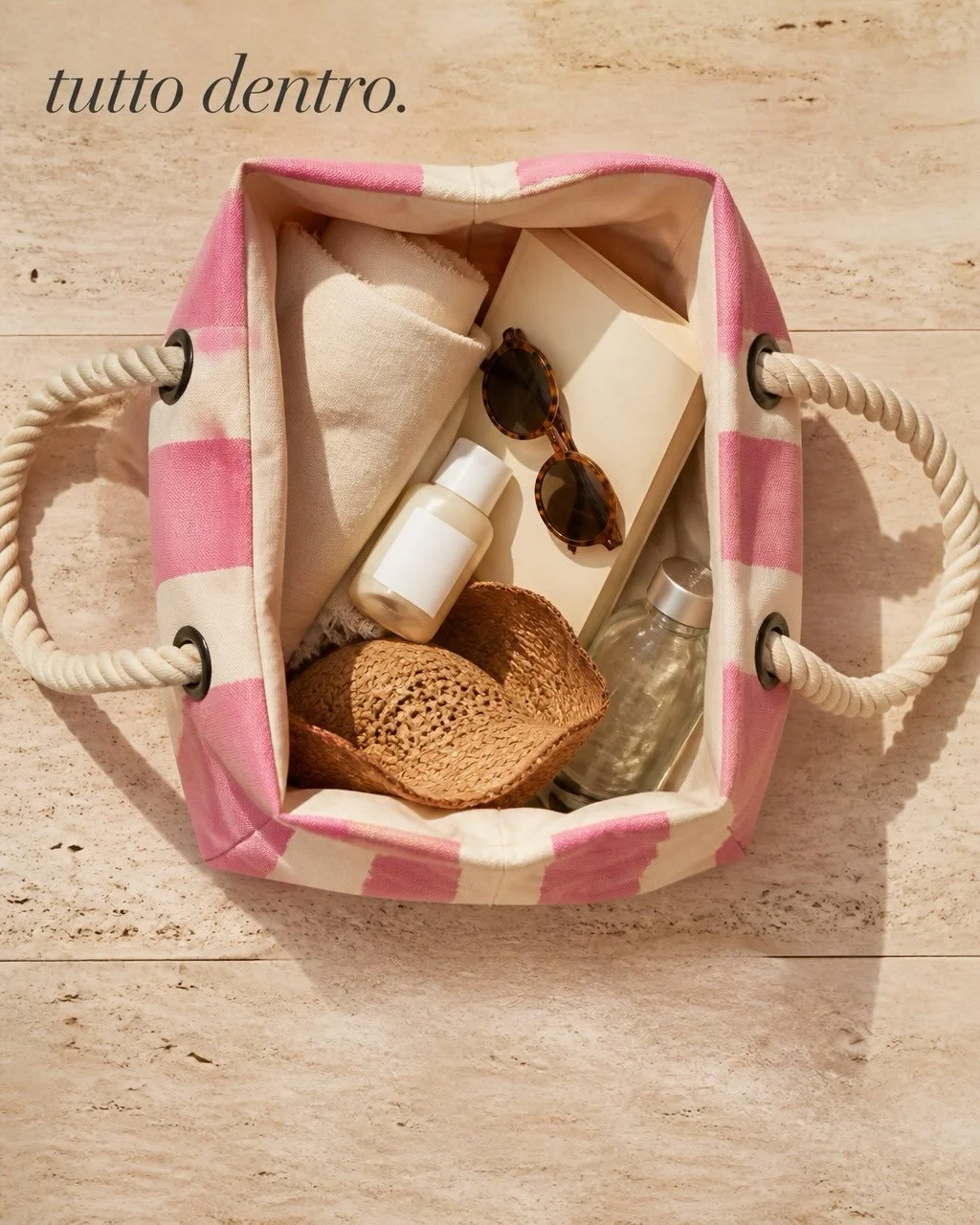 La Grande.
Die gro&szlig;e Schwester der Travel Bag. Cotton Canvas, dicke Tau Henkel, breite Streifen. Alles drin, alles dabei.
F&uuml;r den ganzen Strandtag, nicht nur f&uuml;r ihre Pretty Things. Estate, 26. 
Ab jetzt auf http://meinstudio4.de

#La