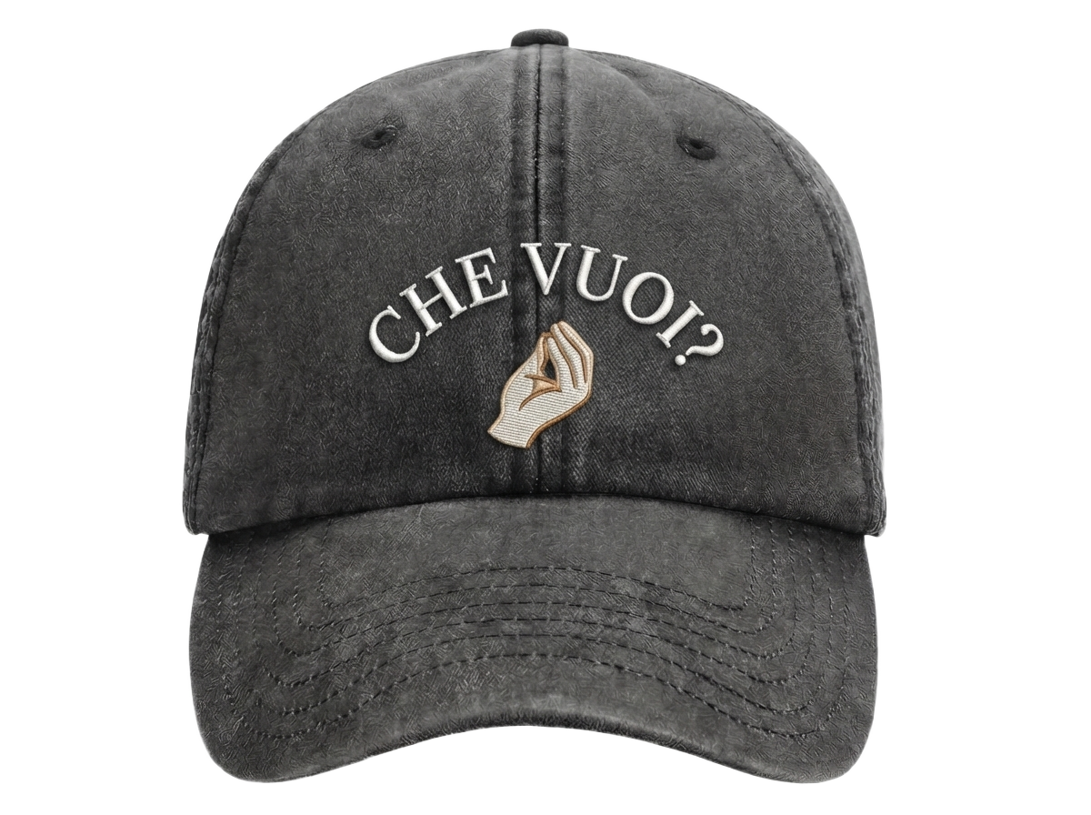 Che Vuoi? Cap – Washed Black