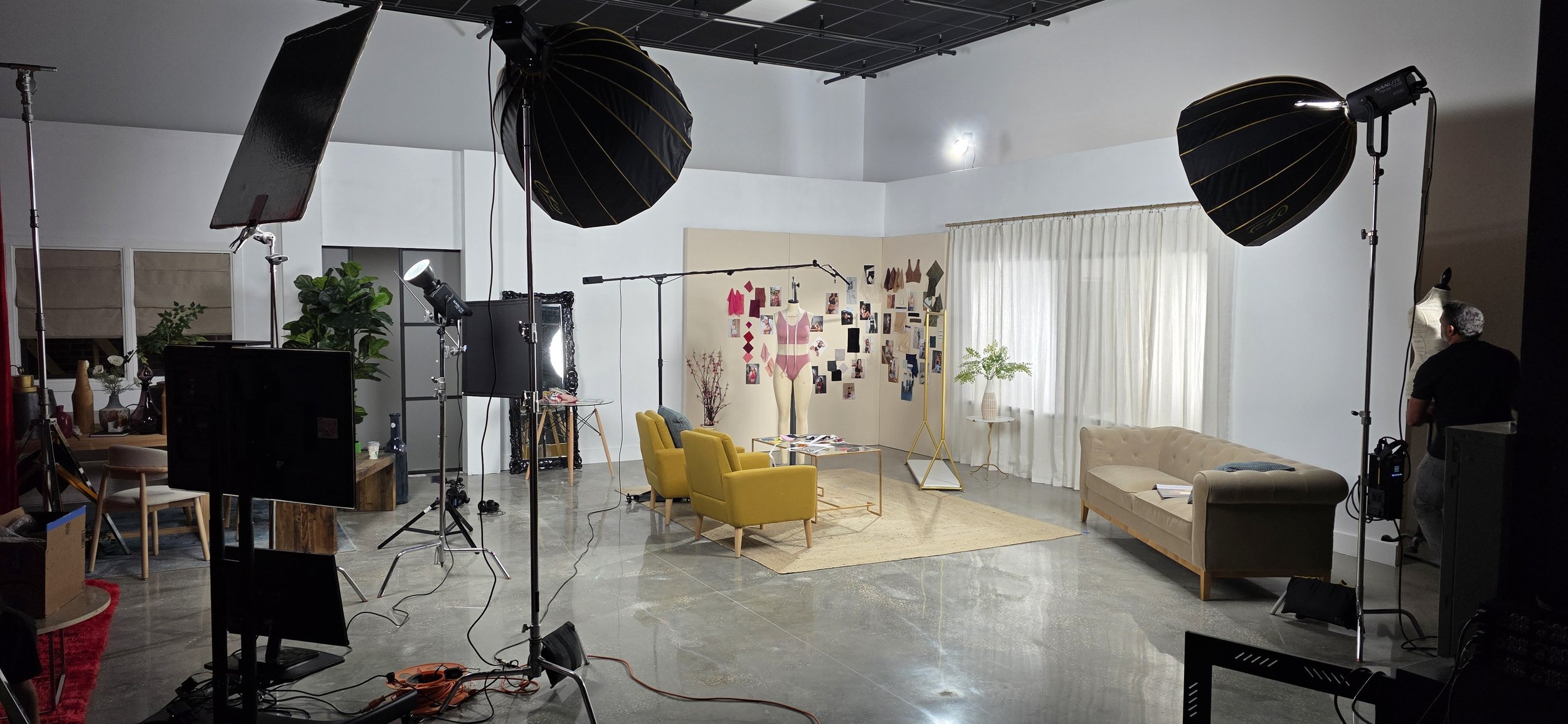 set concepts for a fashion brand at Shear Media
