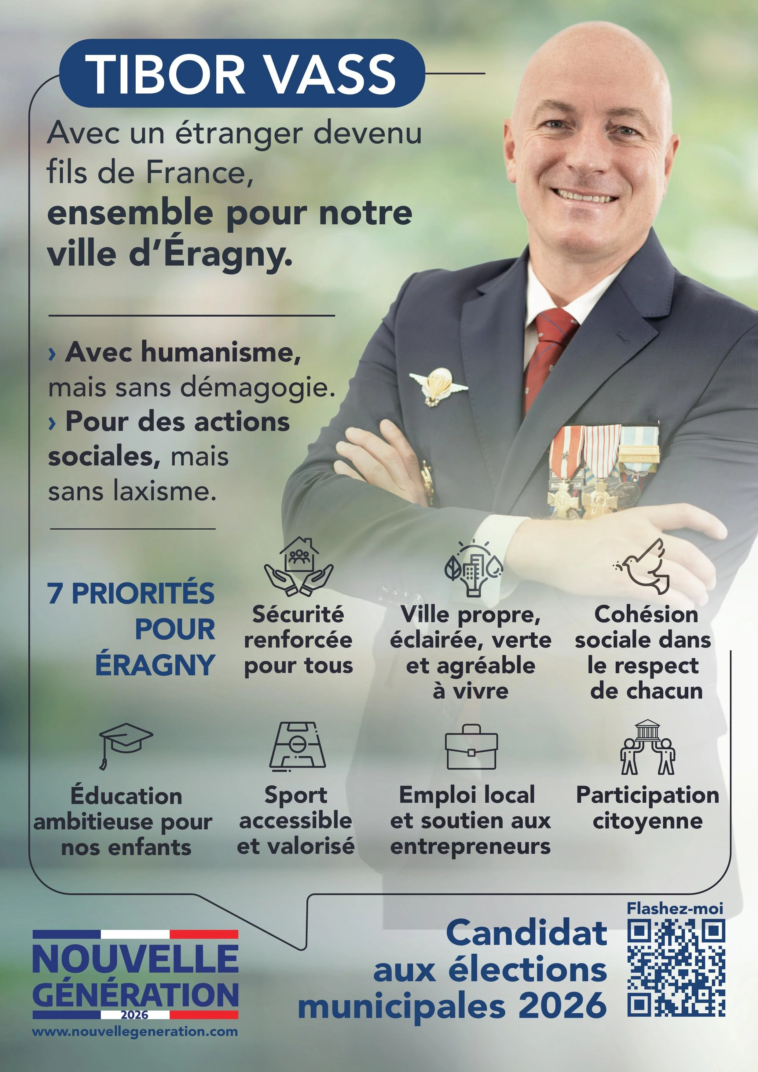 Tibor VASS, candidat aux municipales 2026 à Éragny  