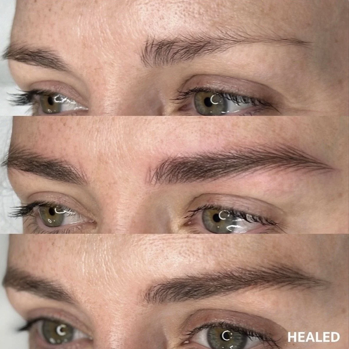 Hyper-realistic eyebrows 