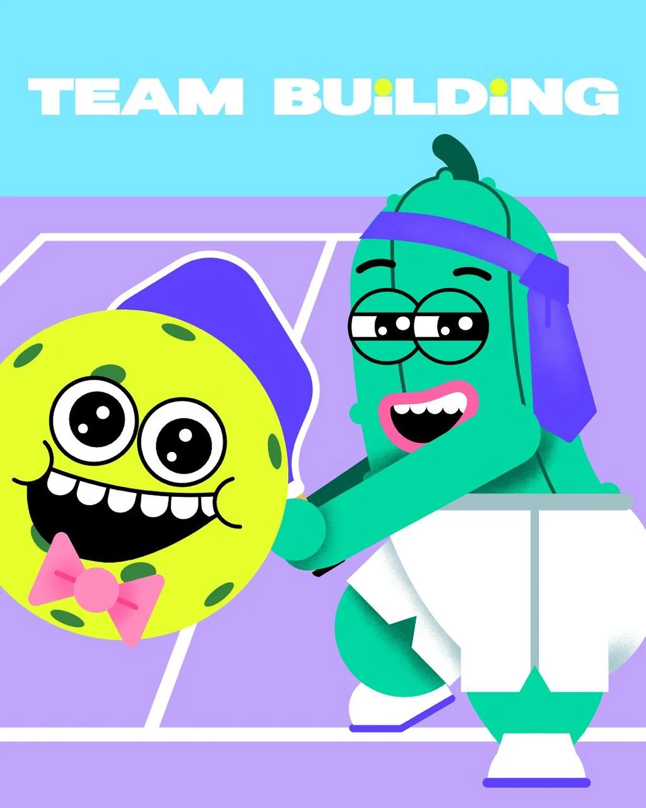 PICK&rsquo;L CLUB existe aussi en format Team Building. 

Du pickleball chez vous 
ou dans un lieu partenaire. 

On s&rsquo;occupe de tout. 

Pour suivre nos activit&eacute;s B2B 👉 linkedin.com/company/pick-l-club
