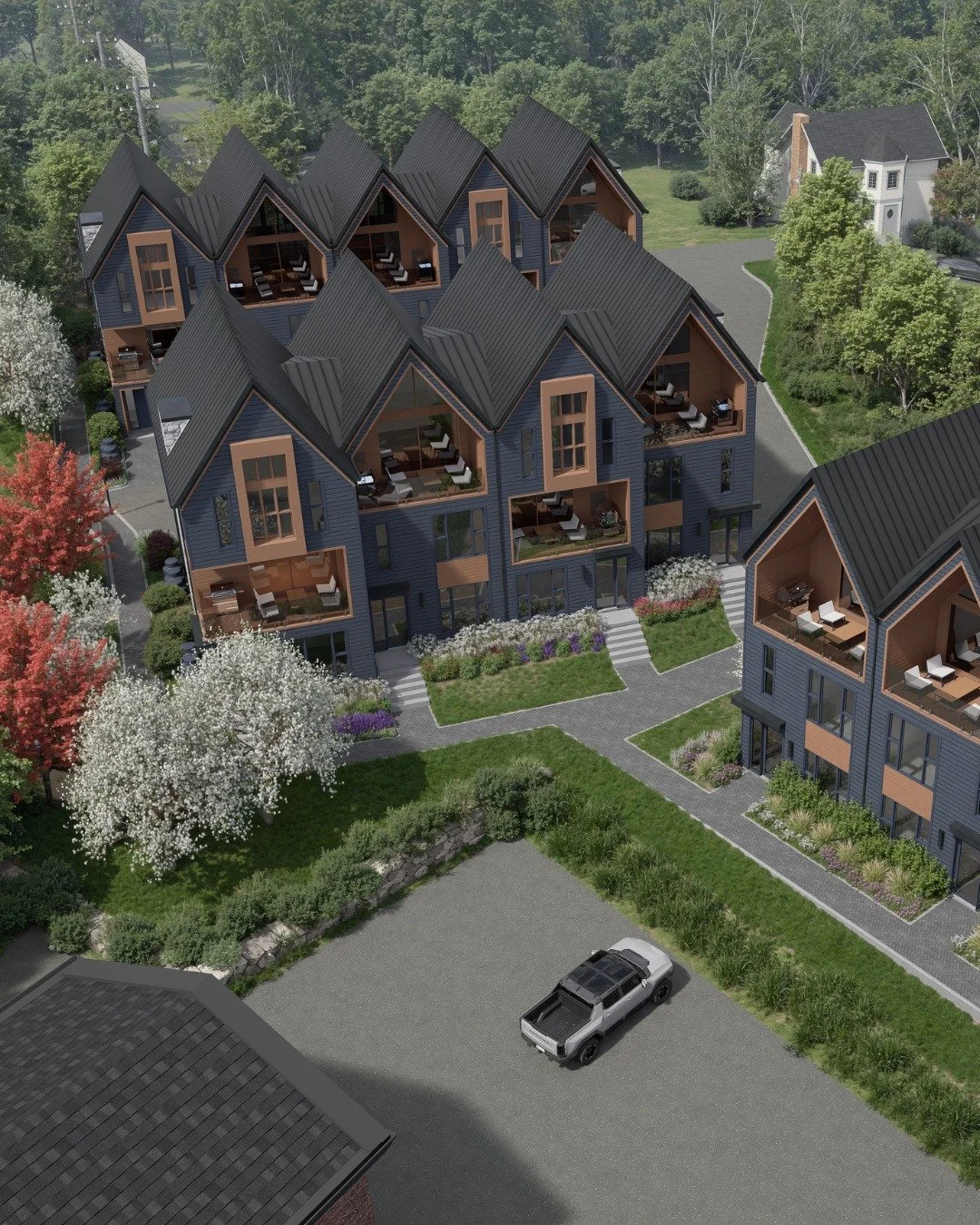Introducing Trinity Row &mdash; a collection of twelve architecturally refined townhomes in the heart of Mahone Bay.

Designed as a thoughtful addition to this storied coastal community, Trinity Row blends timeless East Coast character with elevated,