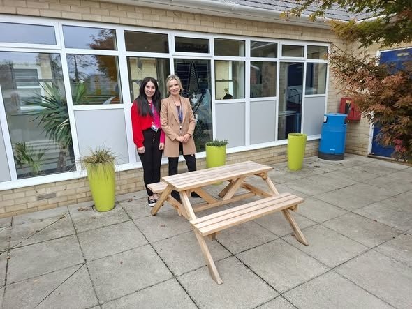 Holy Trinity Picnic Bench
