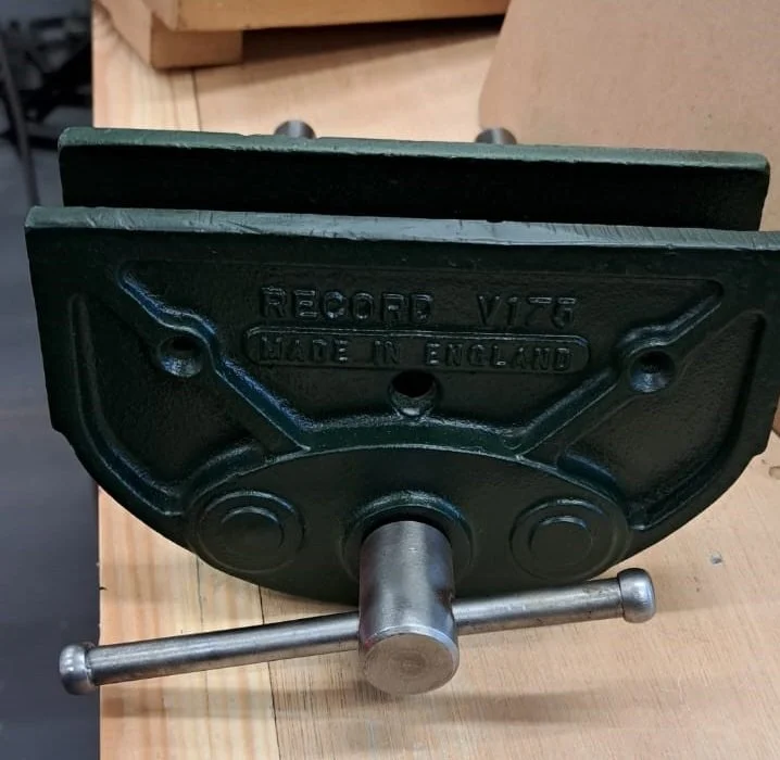 Record Wood Vice