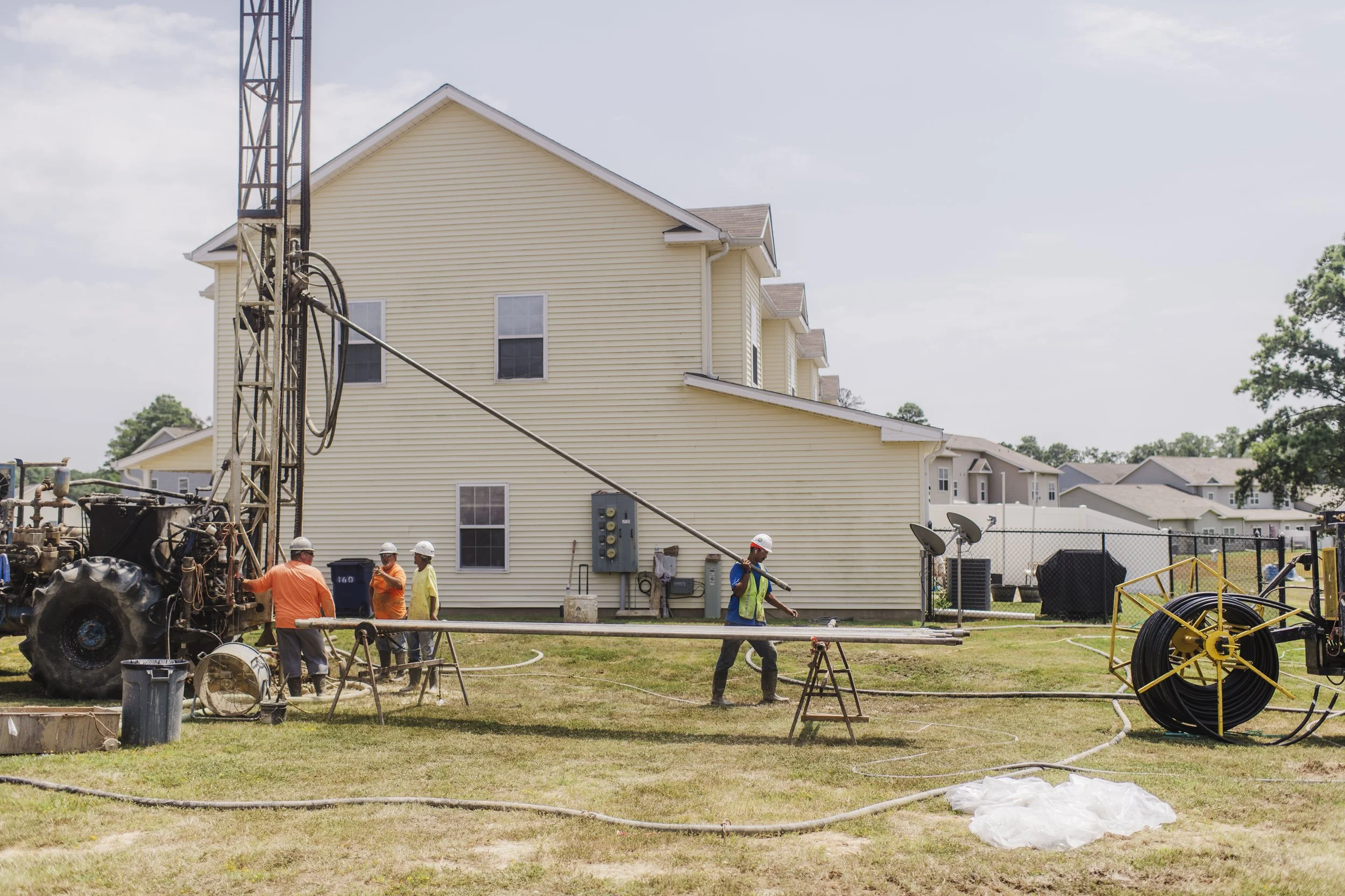 Geothermal Heating and Cooling Installation